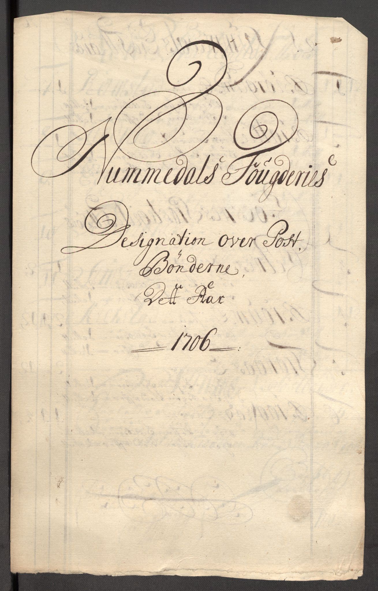 Rentekammeret inntil 1814, Reviderte regnskaper, Fogderegnskap, AV/RA-EA-4092/R64/L4429: Fogderegnskap Namdal, 1705-1706, p. 395