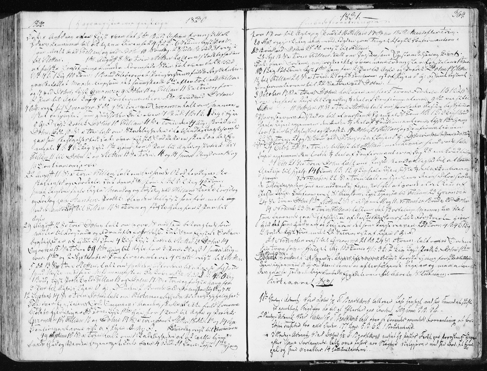 Ministerialprotokoller, klokkerbøker og fødselsregistre - Sør-Trøndelag, SAT/A-1456/634/L0528: Parish register (official) no. 634A04, 1827-1842, p. 364