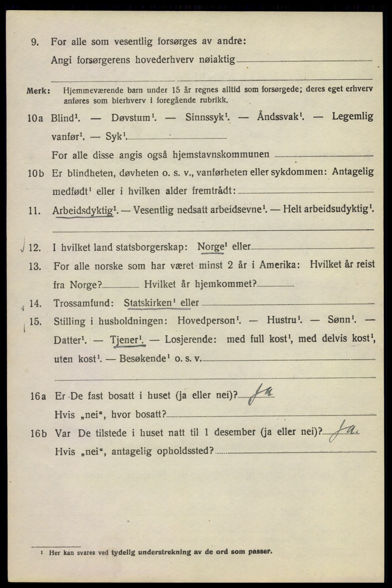 SAO, 1920 census for Kristiania, 1920, p. 603424