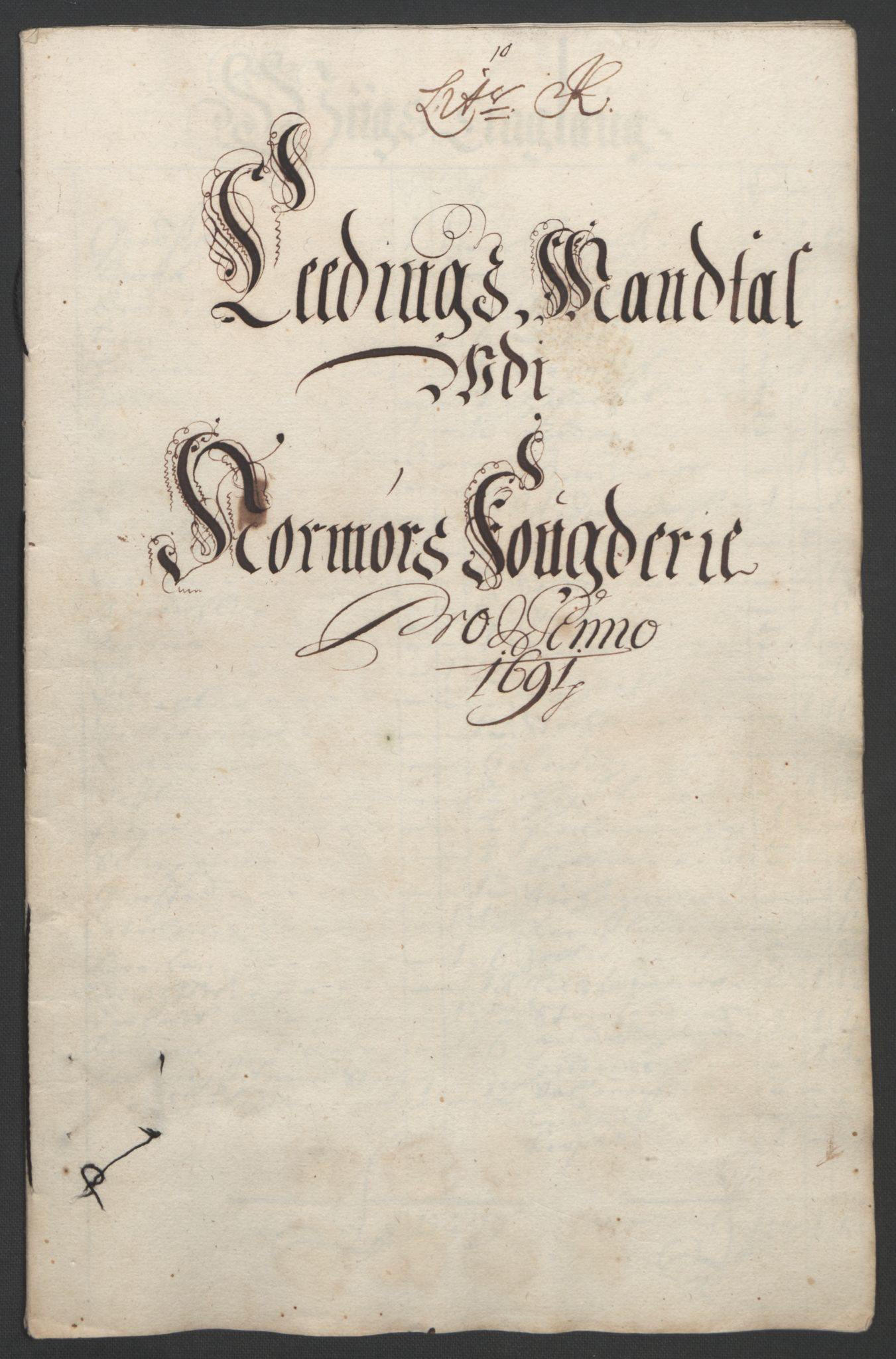 Rentekammeret inntil 1814, Reviderte regnskaper, Fogderegnskap, RA/EA-4092/R56/L3734: Fogderegnskap Nordmøre, 1690-1691, p. 374