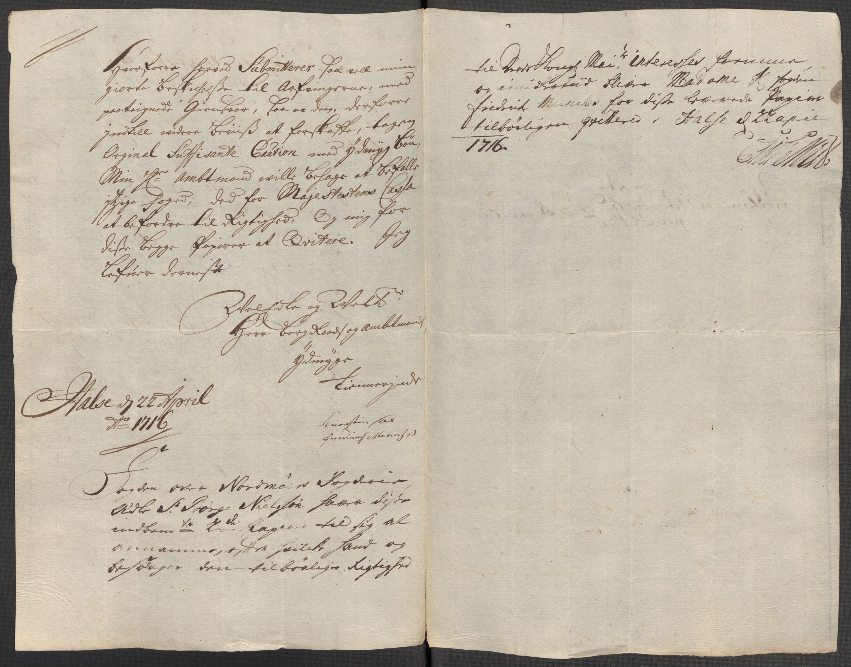 Rentekammeret inntil 1814, Reviderte regnskaper, Fogderegnskap, AV/RA-EA-4092/R56/L3749: Fogderegnskap Nordmøre, 1716, p. 145