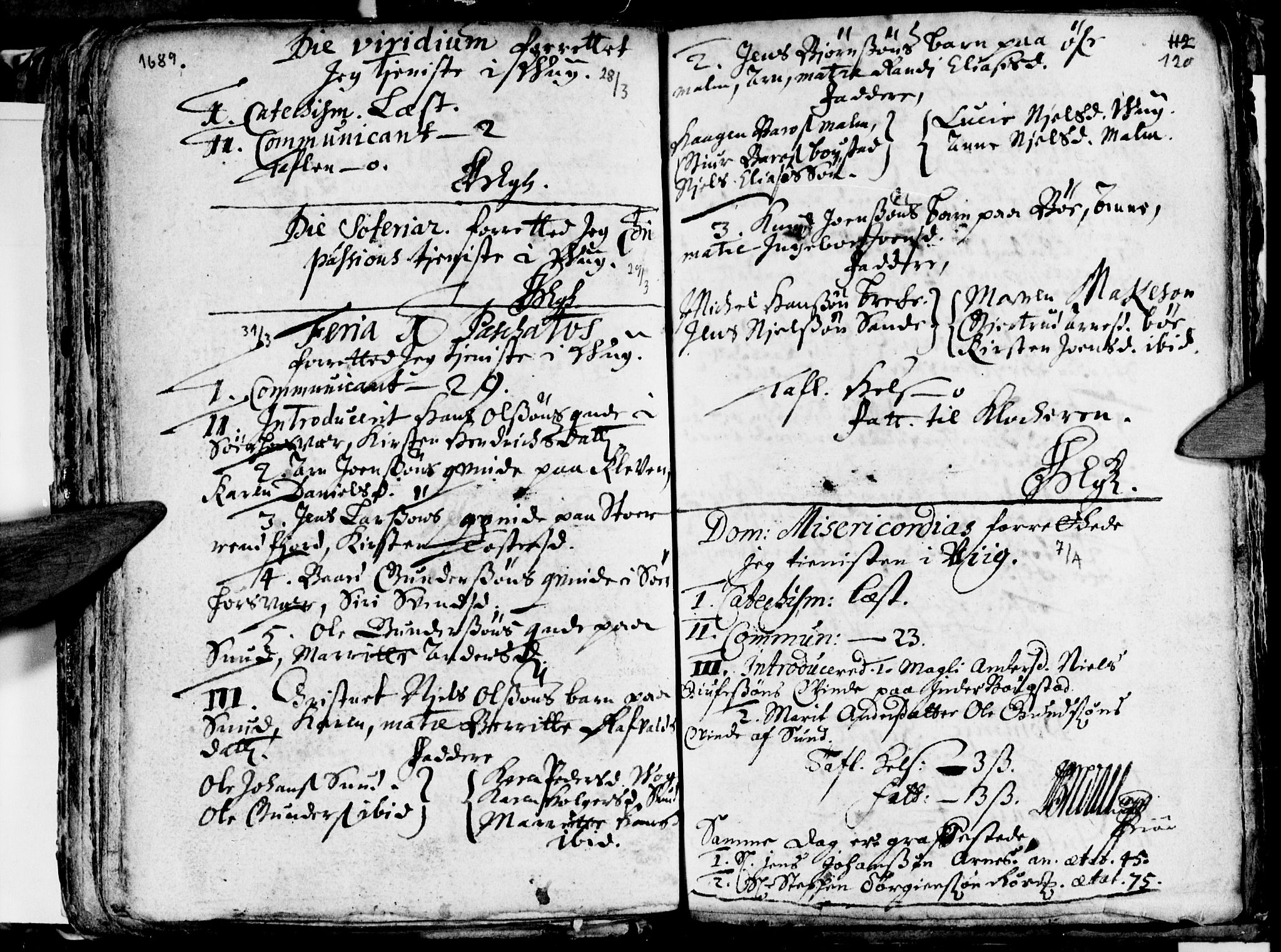 Ministerialprotokoller, klokkerbøker og fødselsregistre - Nordland, AV/SAT-A-1459/812/L0172: Parish register (official) no. 812A01, 1677-1718, p. 120