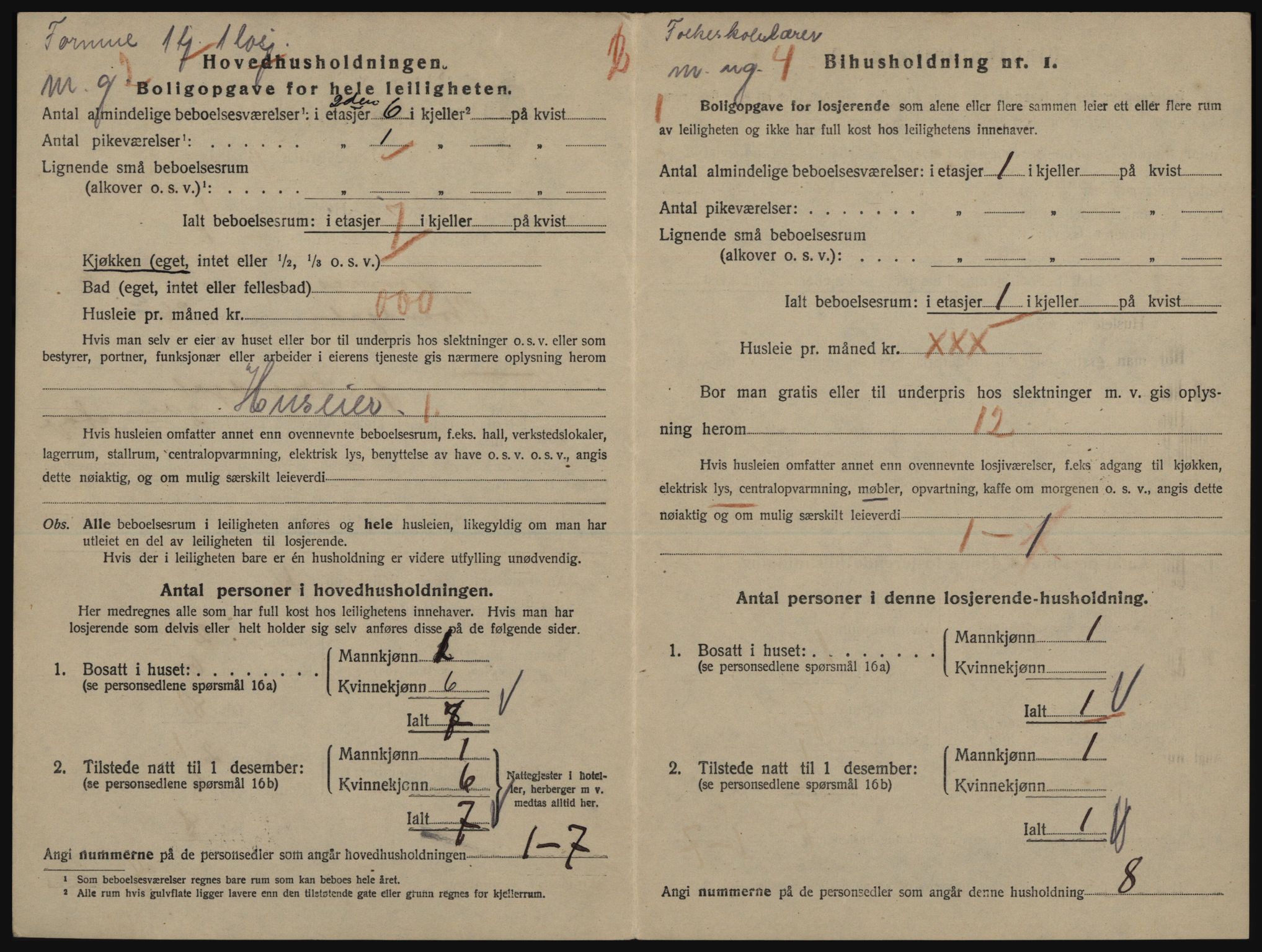 SATØ, 1920 census for Tromsø, 1920, p. 4206