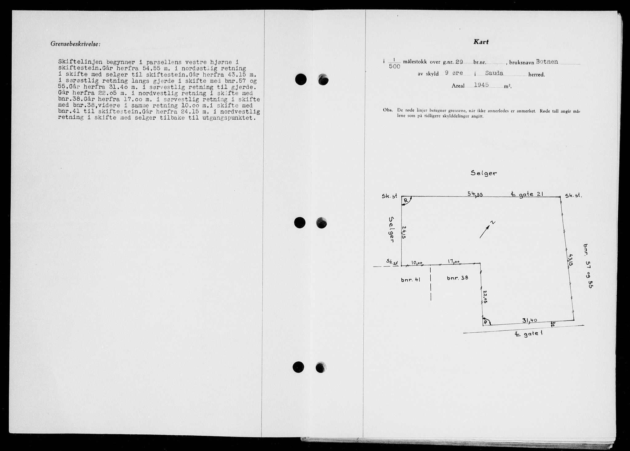 Ryfylke tingrett, SAST/A-100055/001/II/IIB/L0120: Mortgage book no. 99, 1952-1953, Diary no: : 247/1953