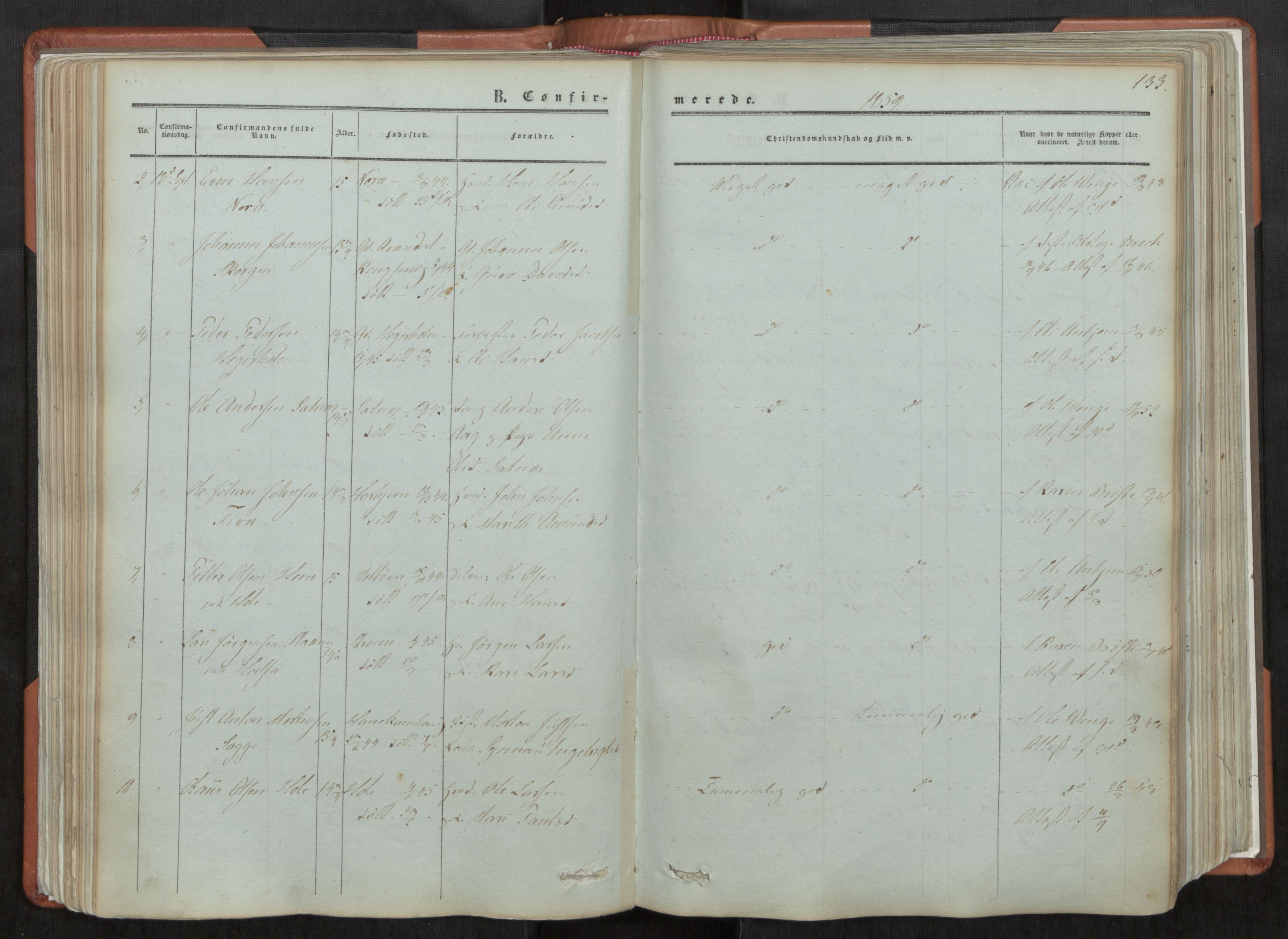 Ministerialprotokoller, klokkerbøker og fødselsregistre - Møre og Romsdal, AV/SAT-A-1454/544/L0572: Parish register (official) no. 544A05, 1854-1886, p. 133