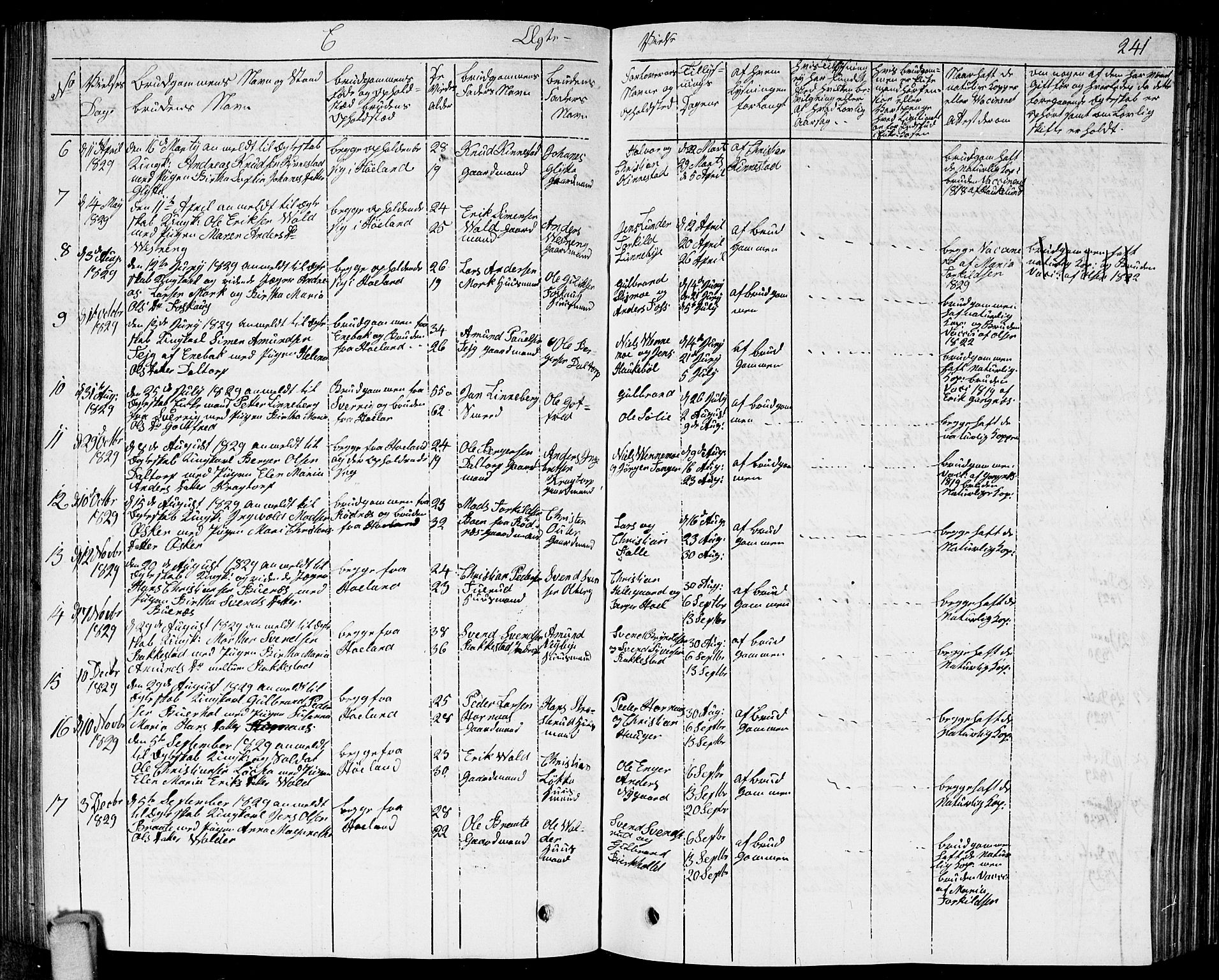 Høland prestekontor Kirkebøker, SAO/A-10346a/G/Ga/L0002: Parish register (copy) no. I 2, 1827-1845, p. 241