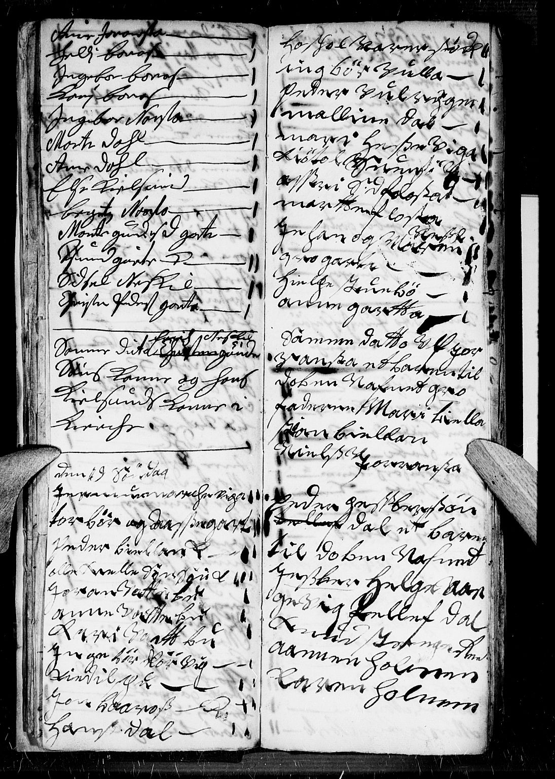 Dypvåg sokneprestkontor, AV/SAK-1111-0007/F/Fb/Fba/L0003: Parish register (copy) no. B 3, 1715-1738, p. 16