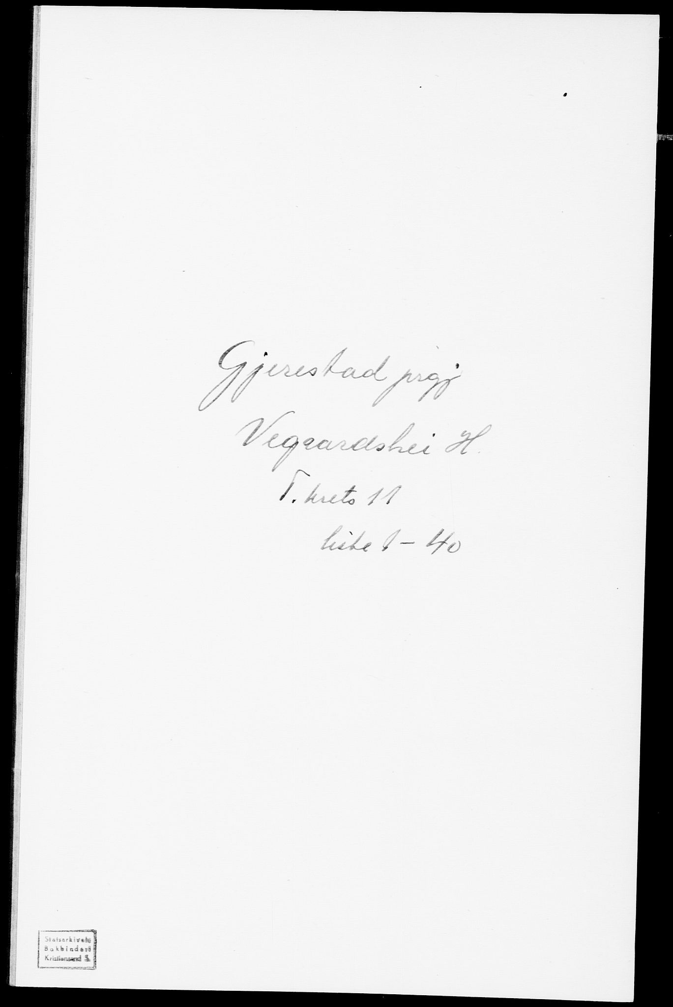 SAK, 1875 census for 0911P Gjerstad, 1875, p. 1122