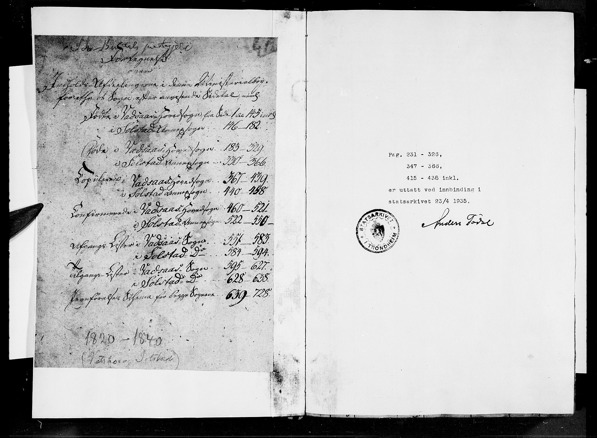 Ministerialprotokoller, klokkerbøker og fødselsregistre - Nordland, SAT/A-1459/810/L0143: Parish register (official) no. 810A06 /2, 1820-1841