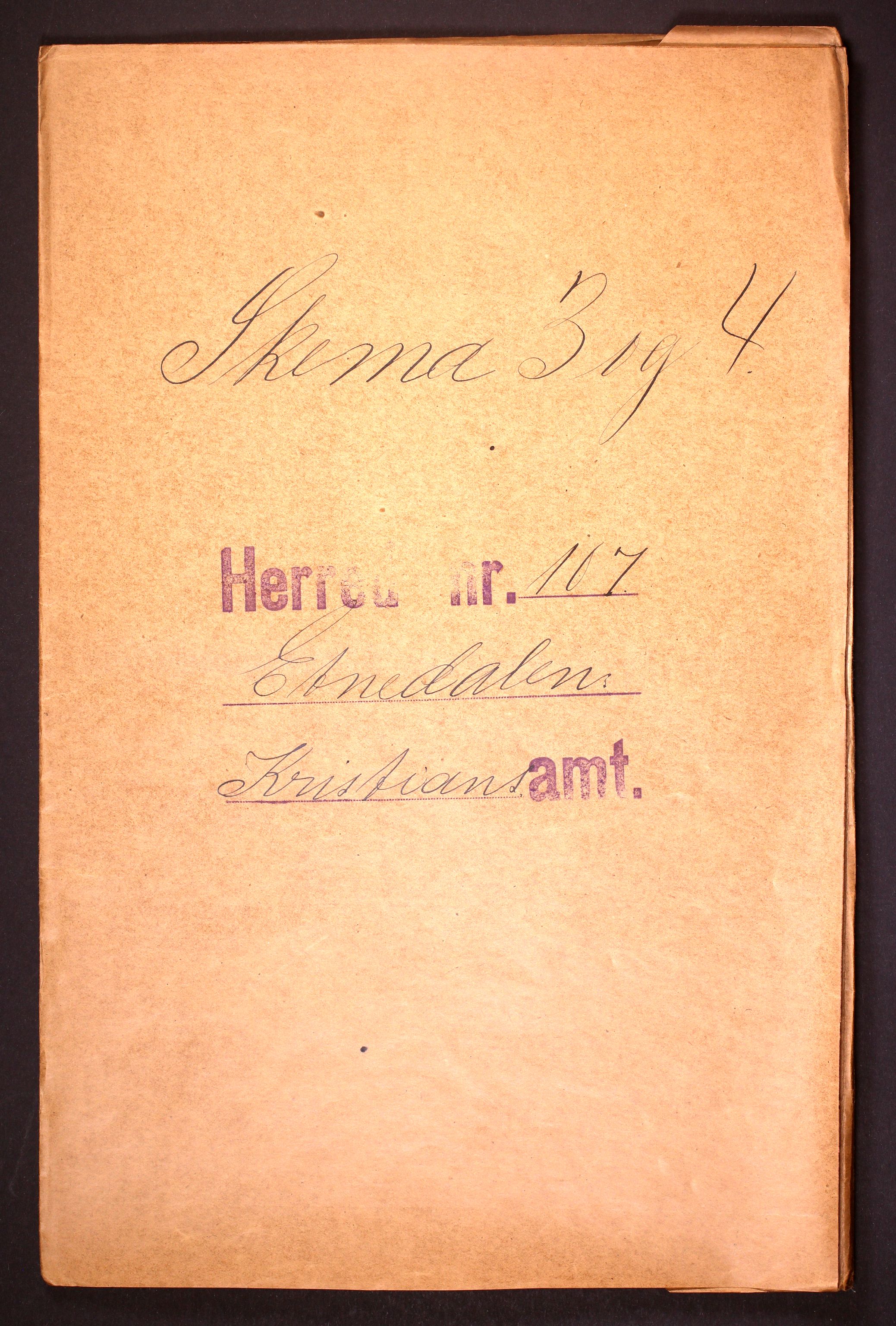 RA, 1910 census for Etnedal, 1910, p. 1