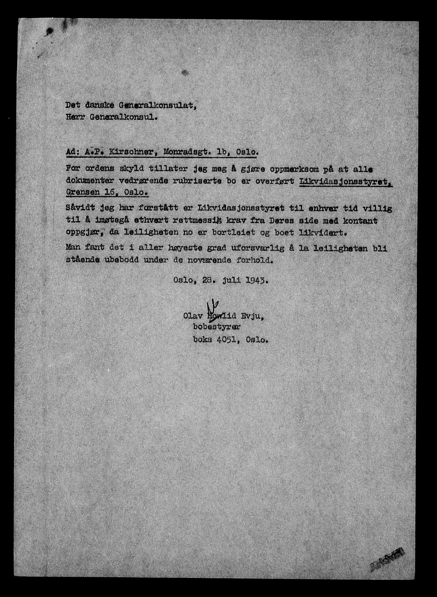 Justisdepartementet, Tilbakeføringskontoret for inndratte formuer, AV/RA-S-1564/H/Hc/Hcc/L0951: --, 1945-1947, p. 439