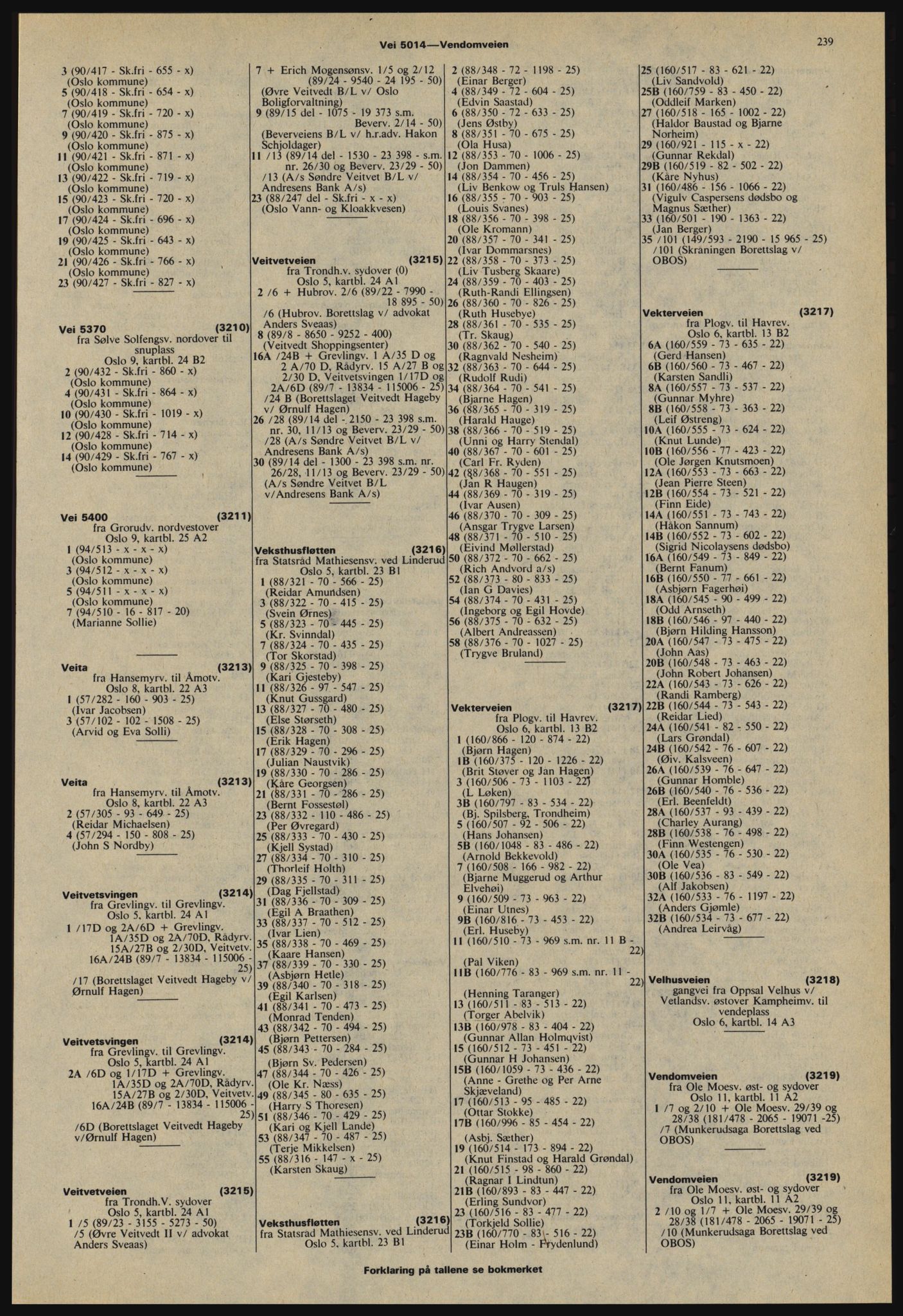 Kristiania/Oslo adressebok, PUBL/-, 1978-1979, p. 239