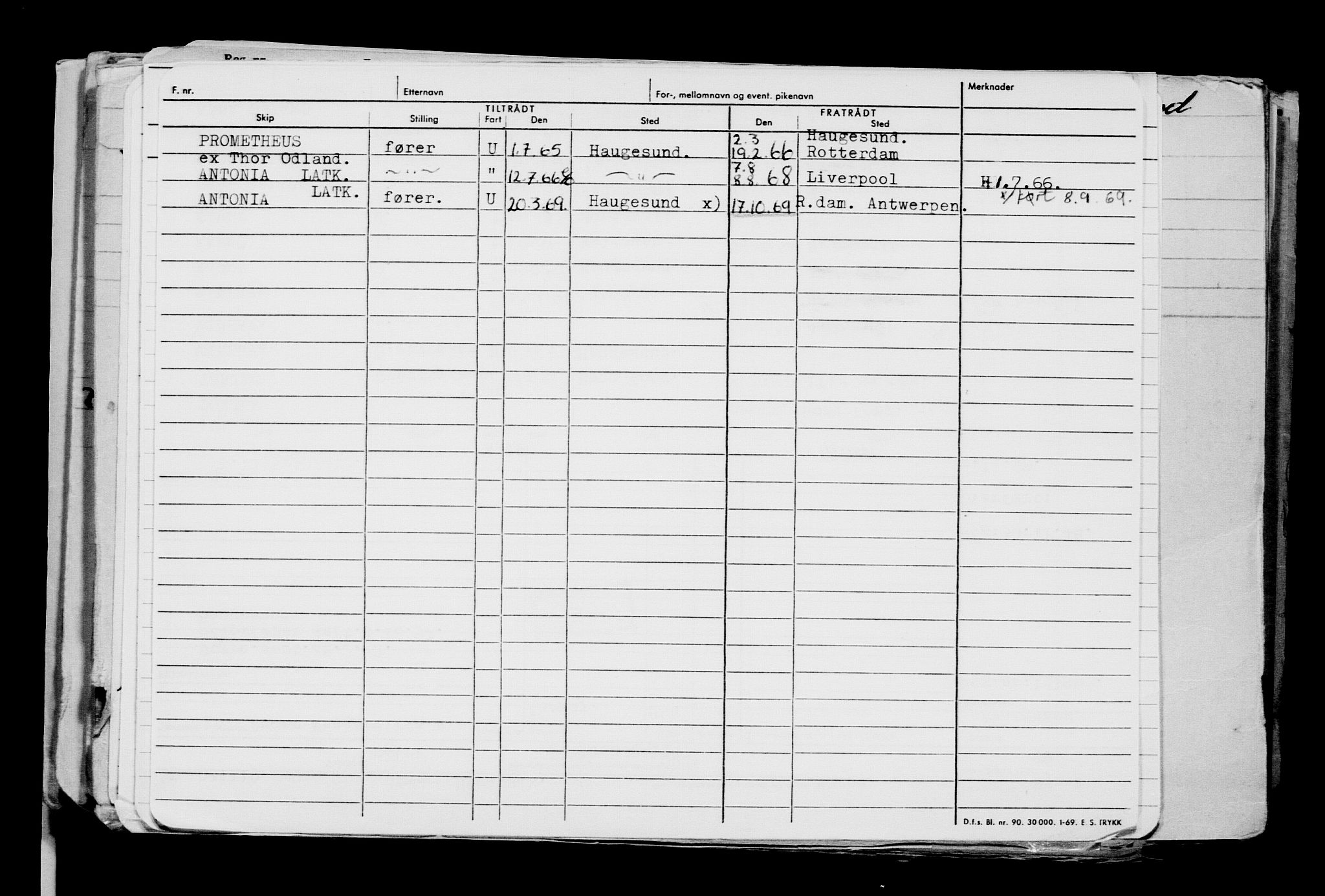 Direktoratet for sjømenn, AV/RA-S-3545/G/Gb/L0173: Hovedkort, 1919, p. 309