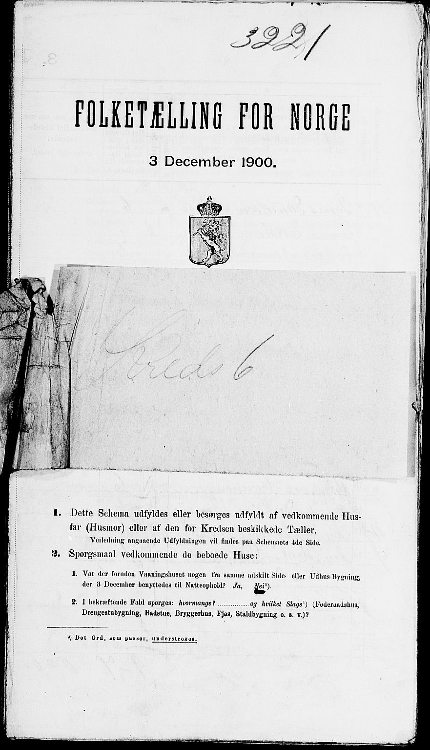 SAK, 1900 census for Holt, 1900, p. 907