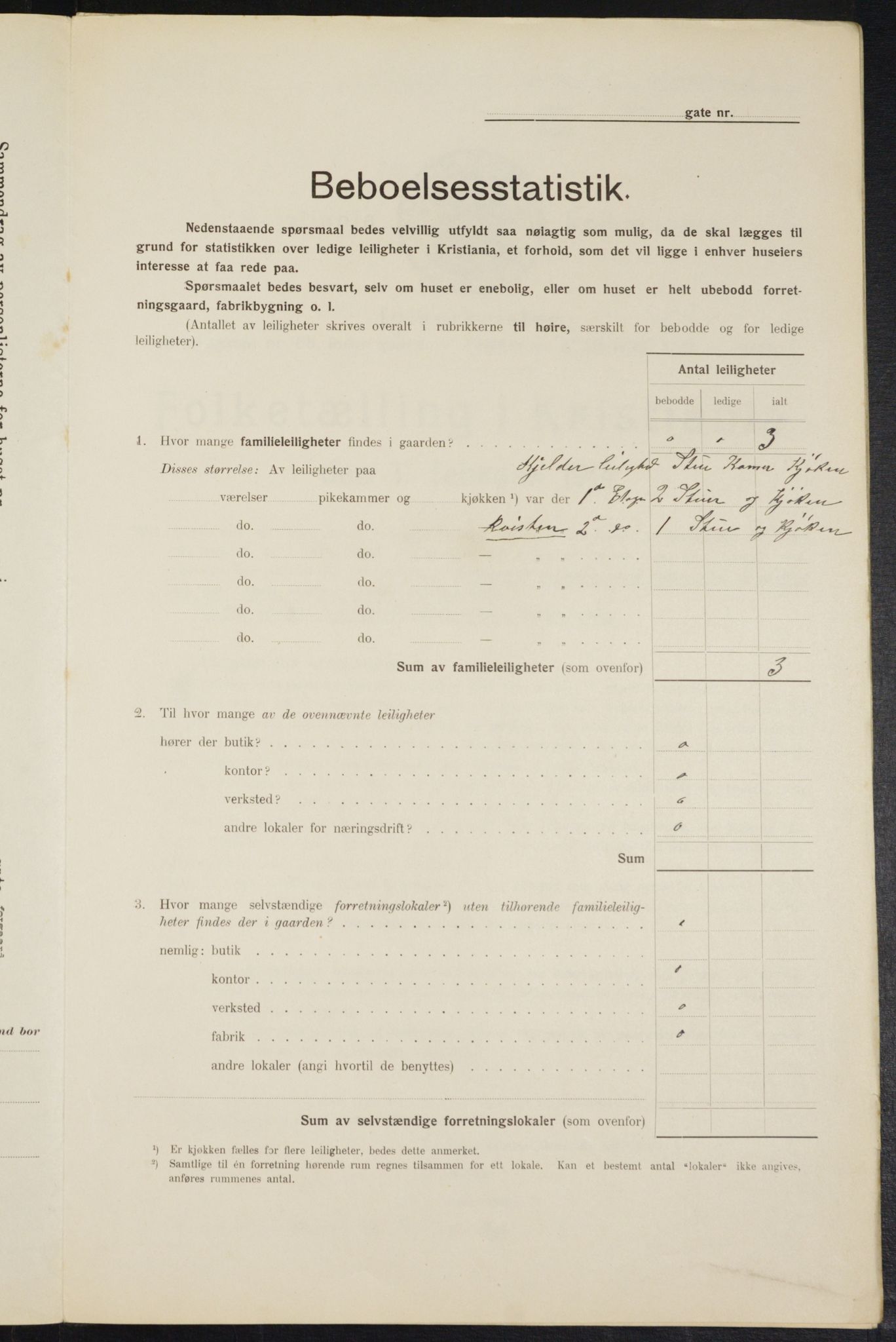 OBA, Municipal Census 1914 for Kristiania, 1914, p. 106784