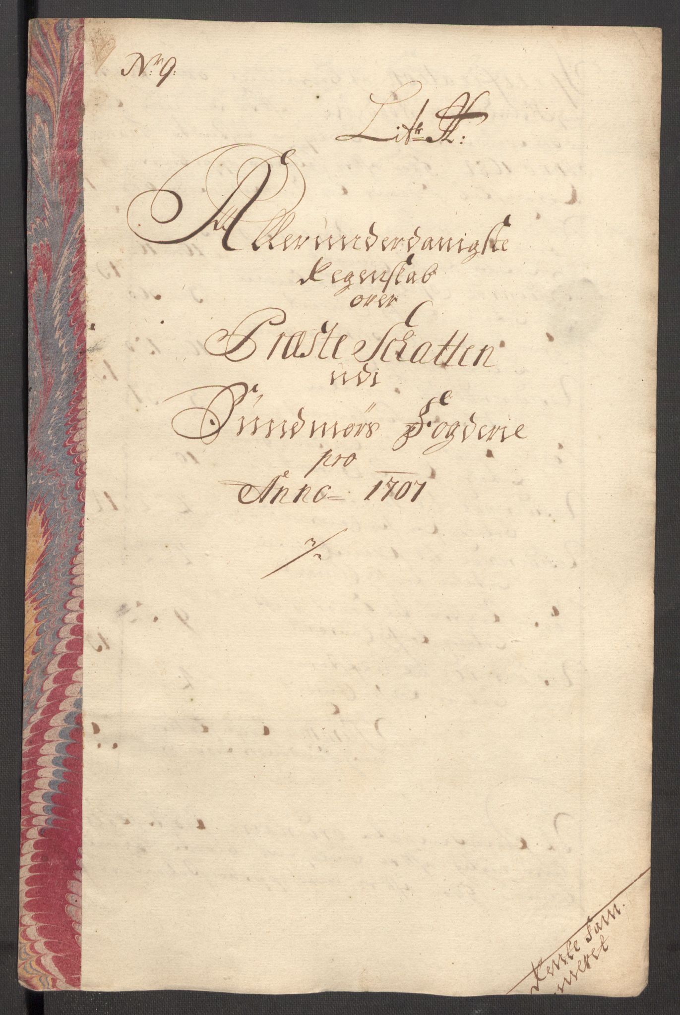 Rentekammeret inntil 1814, Reviderte regnskaper, Fogderegnskap, RA/EA-4092/R54/L3561: Fogderegnskap Sunnmøre, 1706-1707, p. 335