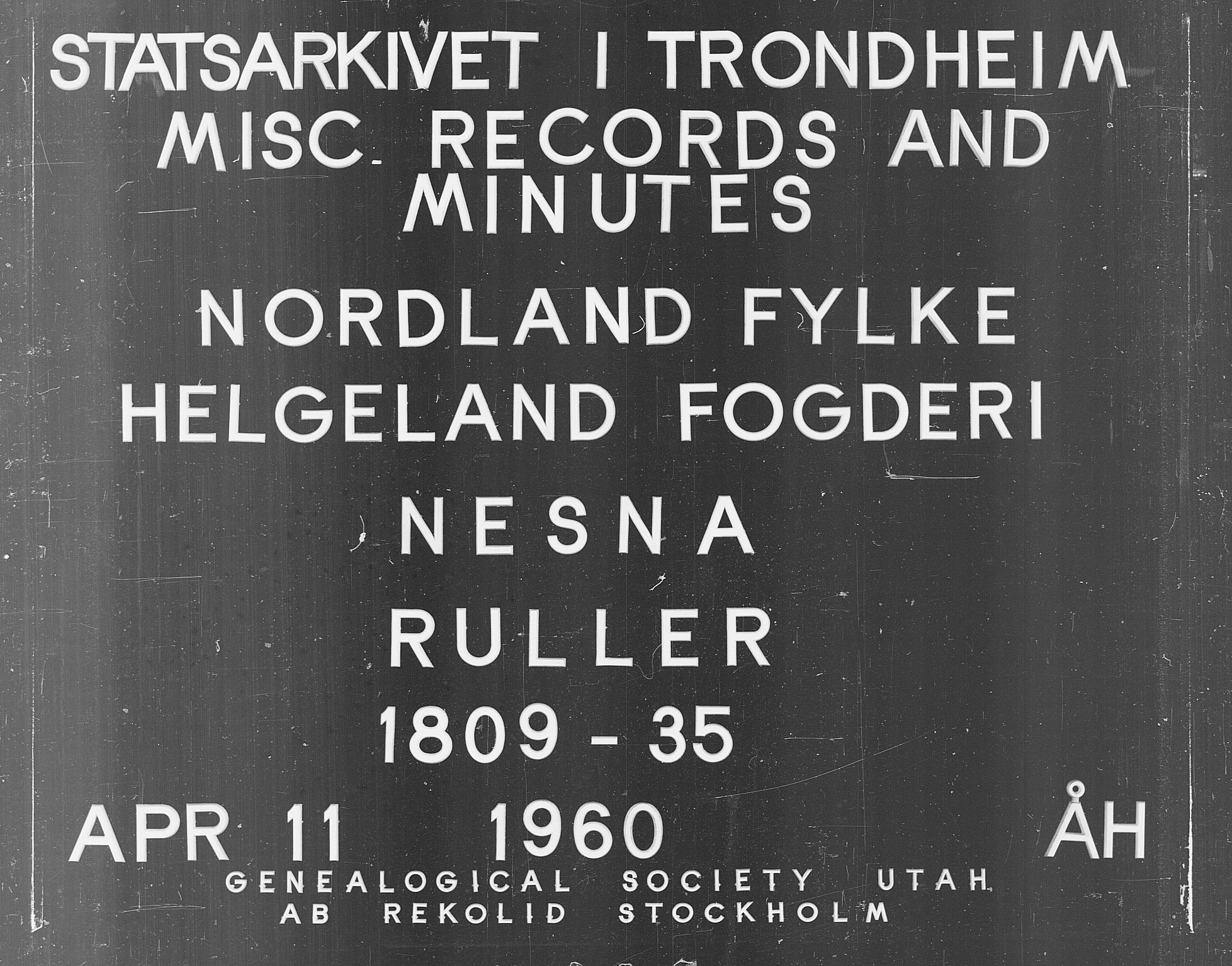 Fylkesmannen i Nordland, AV/SAT-A-0499/1.1/R/Ra/L0012: Innrulleringsmanntall for Nesna, 1809-1835, p. 64