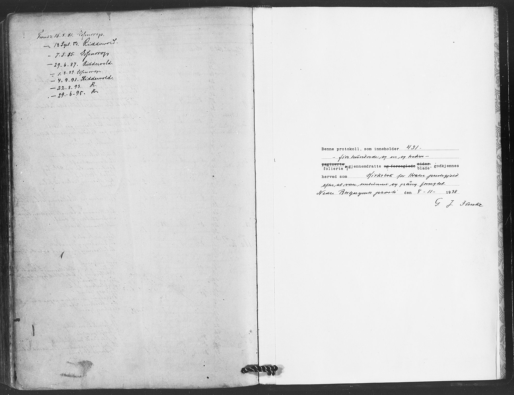 Hvaler prestekontor Kirkebøker, AV/SAO-A-2001/F/Fa/L0008: Parish register (official) no. I 8, 1878-1895
