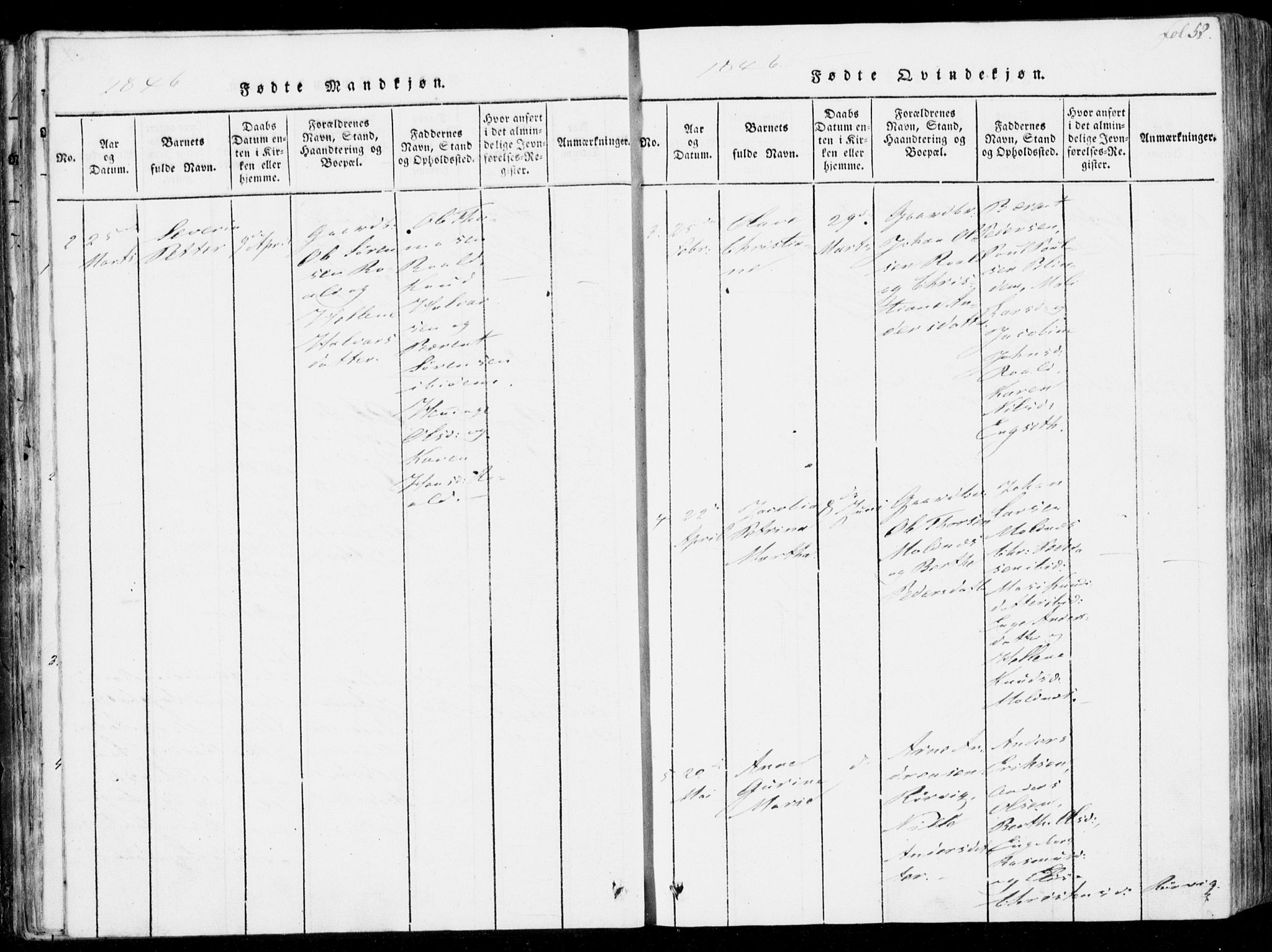 Ministerialprotokoller, klokkerbøker og fødselsregistre - Møre og Romsdal, AV/SAT-A-1454/537/L0517: Parish register (official) no. 537A01, 1818-1862, p. 52