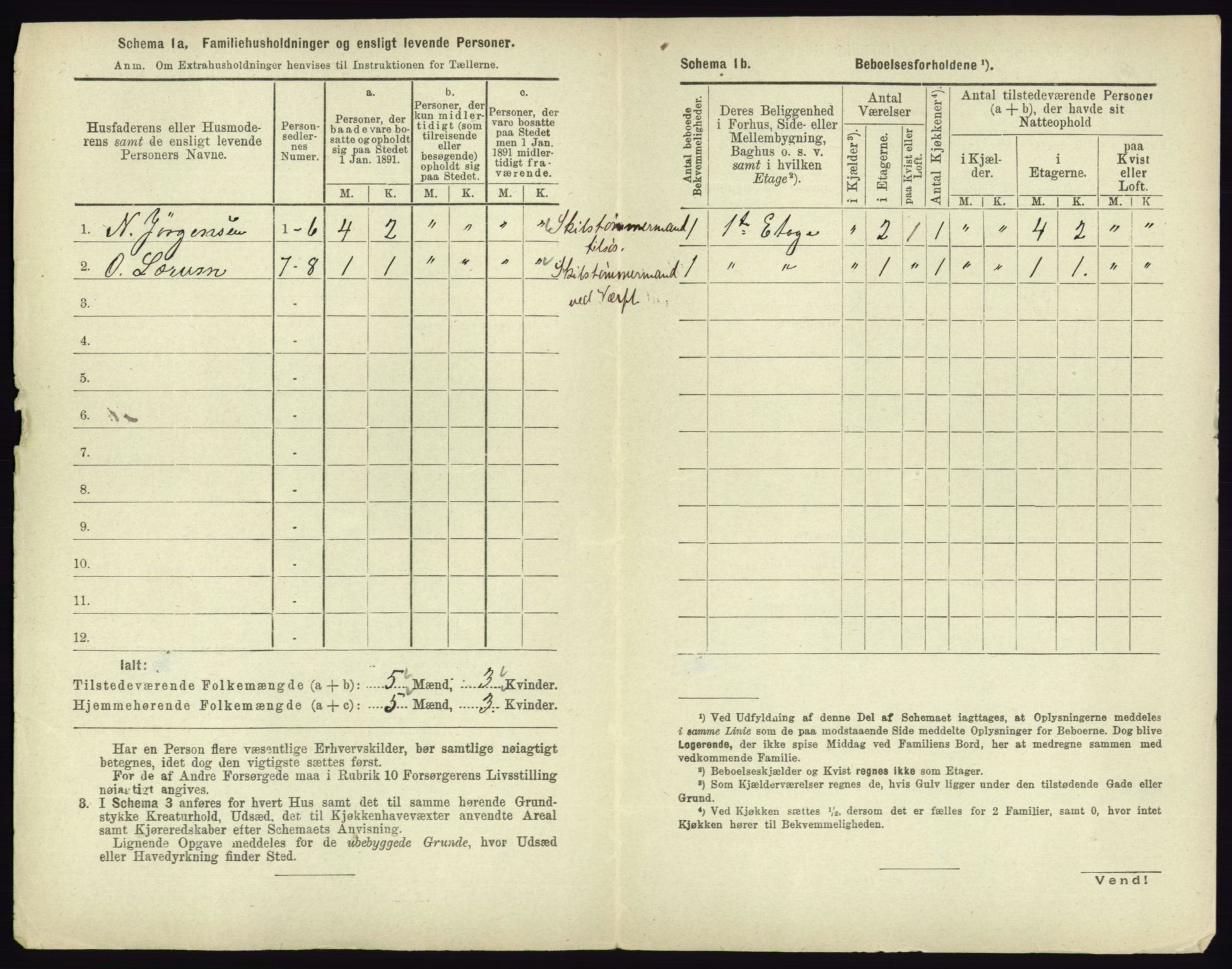 RA, 1891 census for 0602 Drammen, 1891, p. 3472