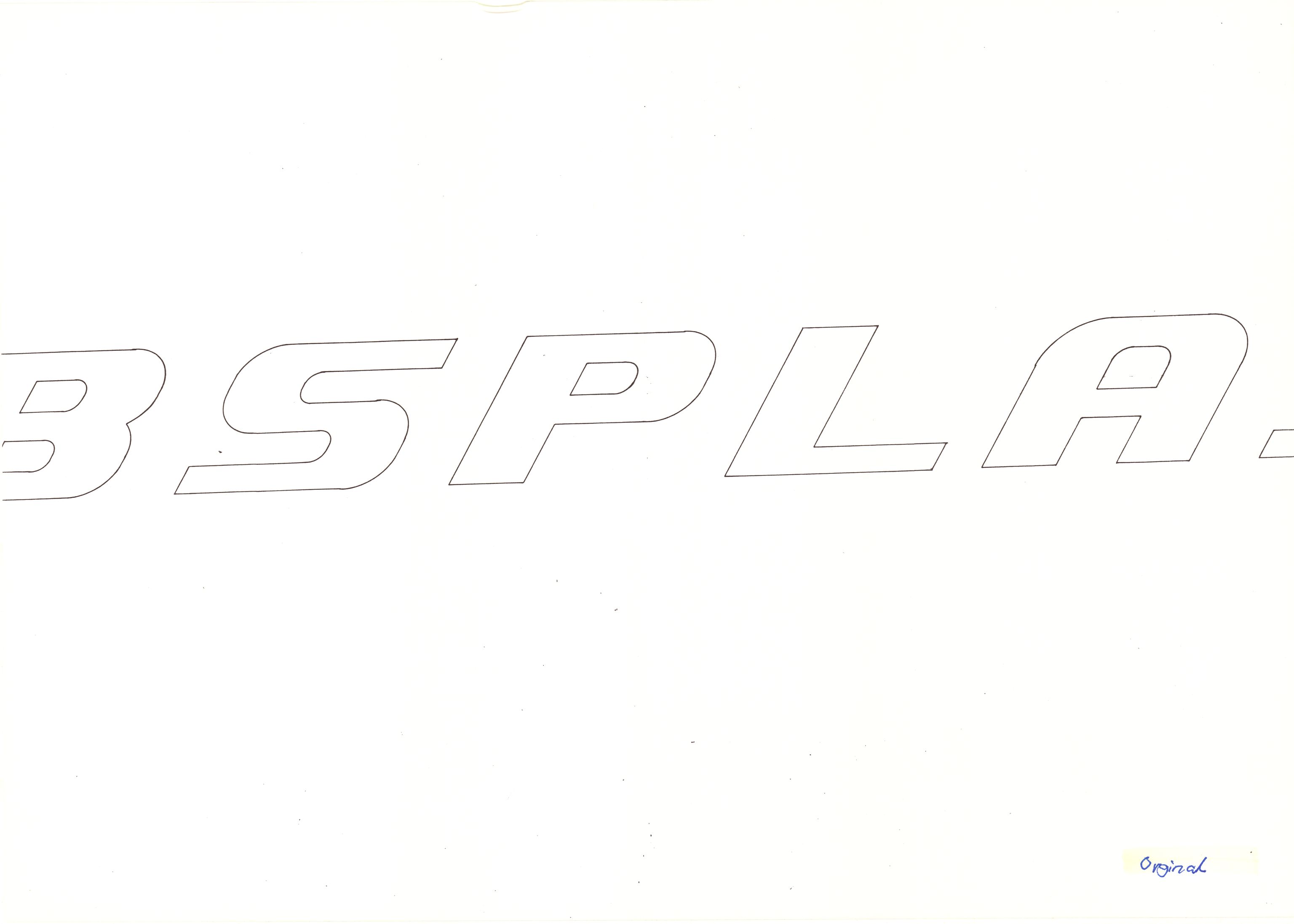 Skibsplast, AAKS/PA-2968/01/T/T02/L0013: Logo - Skilttegninger v. Rune, 1991-1992