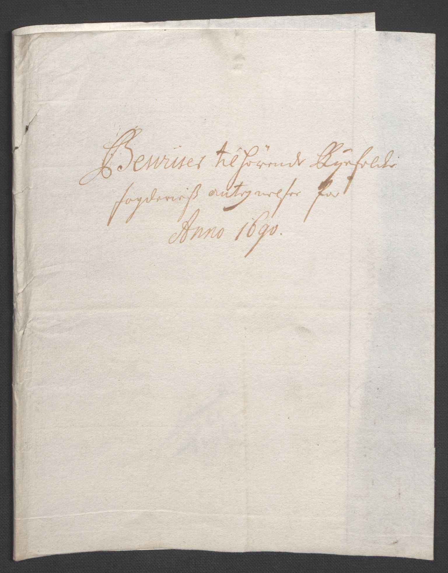Rentekammeret inntil 1814, Reviderte regnskaper, Fogderegnskap, RA/EA-4092/R47/L2856: Fogderegnskap Ryfylke, 1689-1693, p. 265