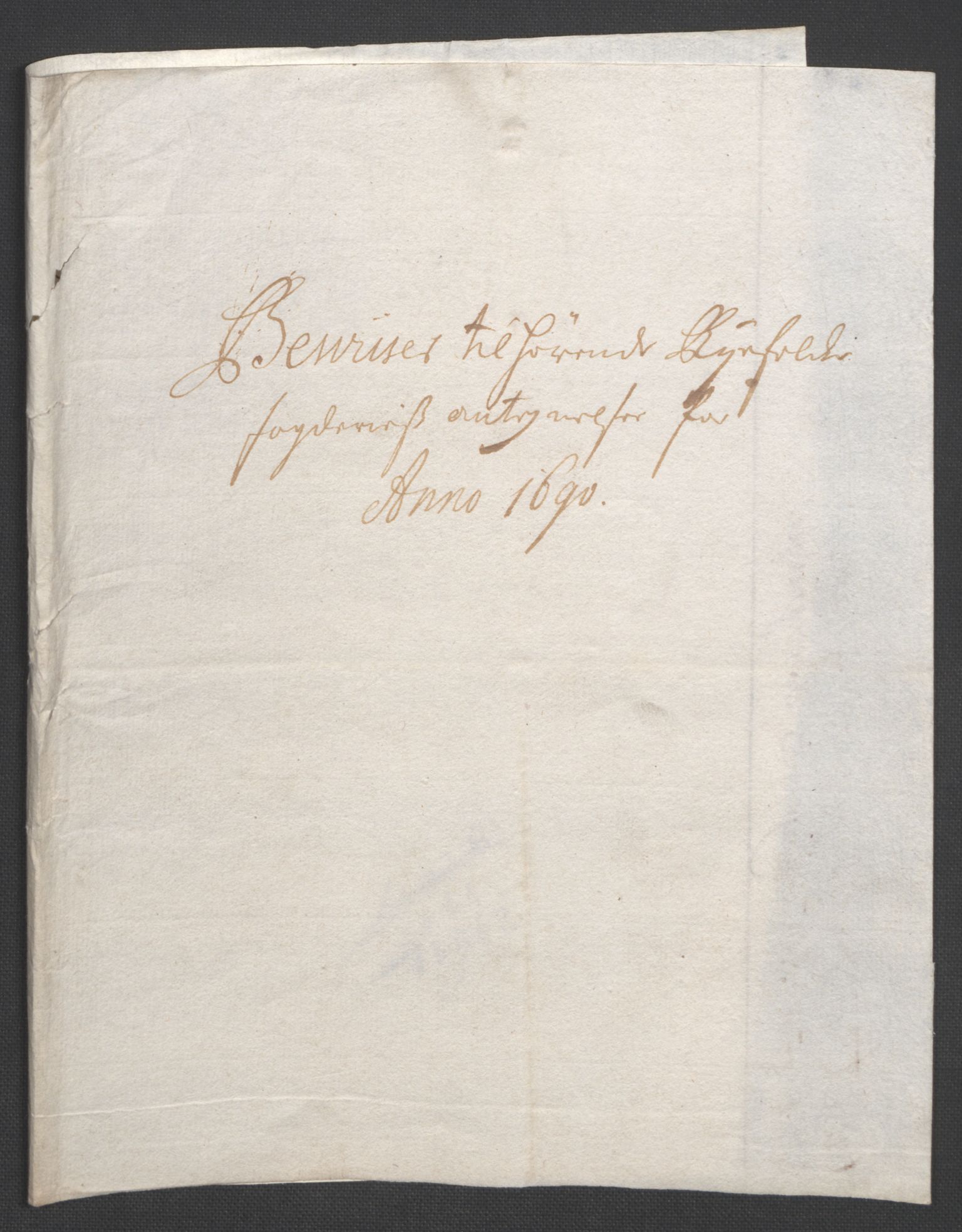 Rentekammeret inntil 1814, Reviderte regnskaper, Fogderegnskap, AV/RA-EA-4092/R47/L2856: Fogderegnskap Ryfylke, 1689-1693, p. 265