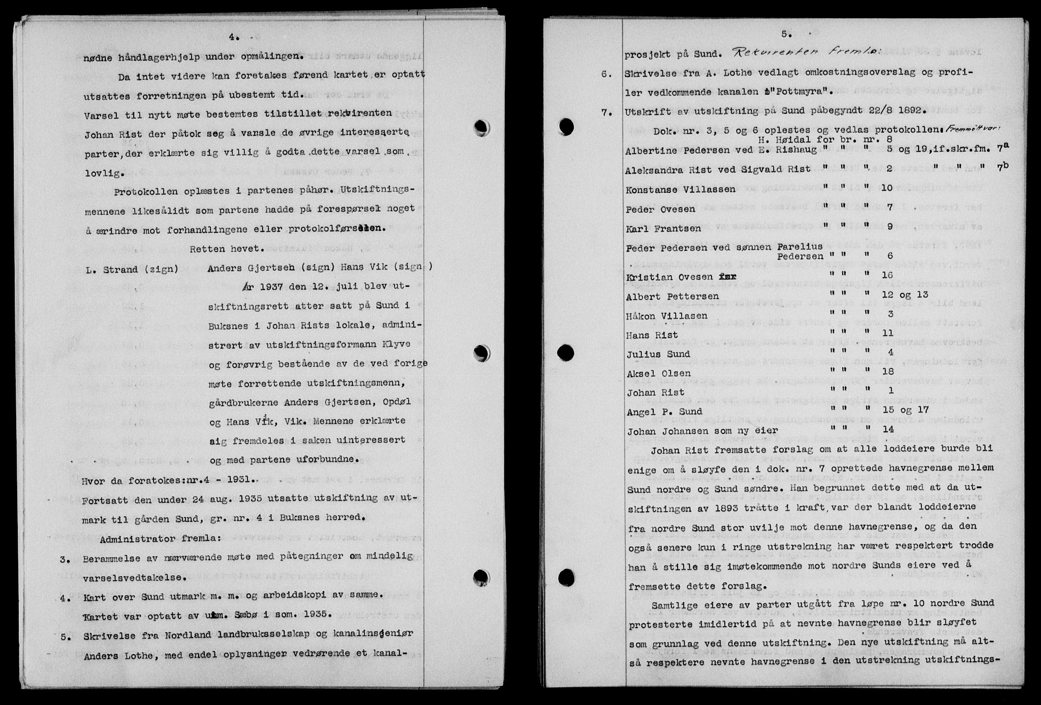 Lofoten sorenskriveri, SAT/A-0017/1/2/2C/L0007a: Mortgage book no. 7a, 1939-1940, Diary no: : 205/1940