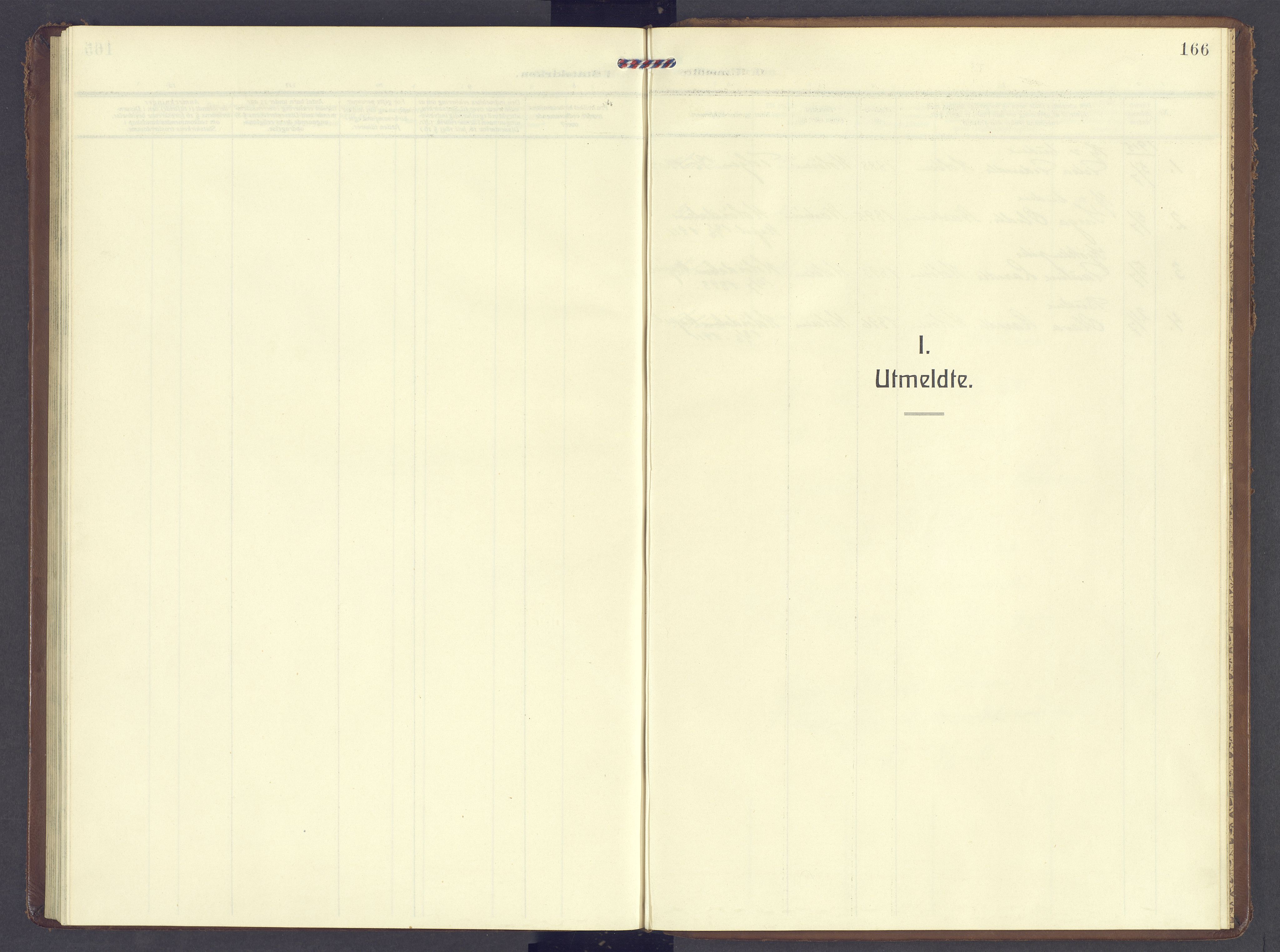 Tolga prestekontor, SAH/PREST-062/K/L0013: Parish register (official) no. 13, 1908-1915, p. 166
