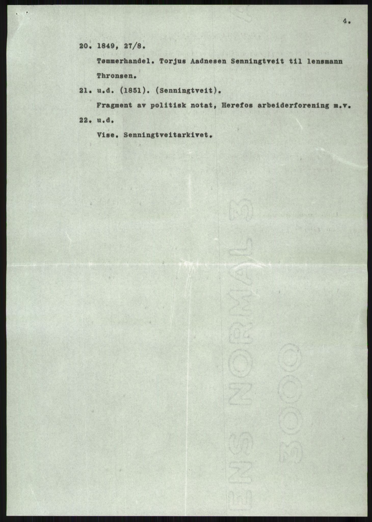 Samlinger til kildeutgivelse, Diplomavskriftsamlingen, AV/RA-EA-4053/H/Ha, p. 2764