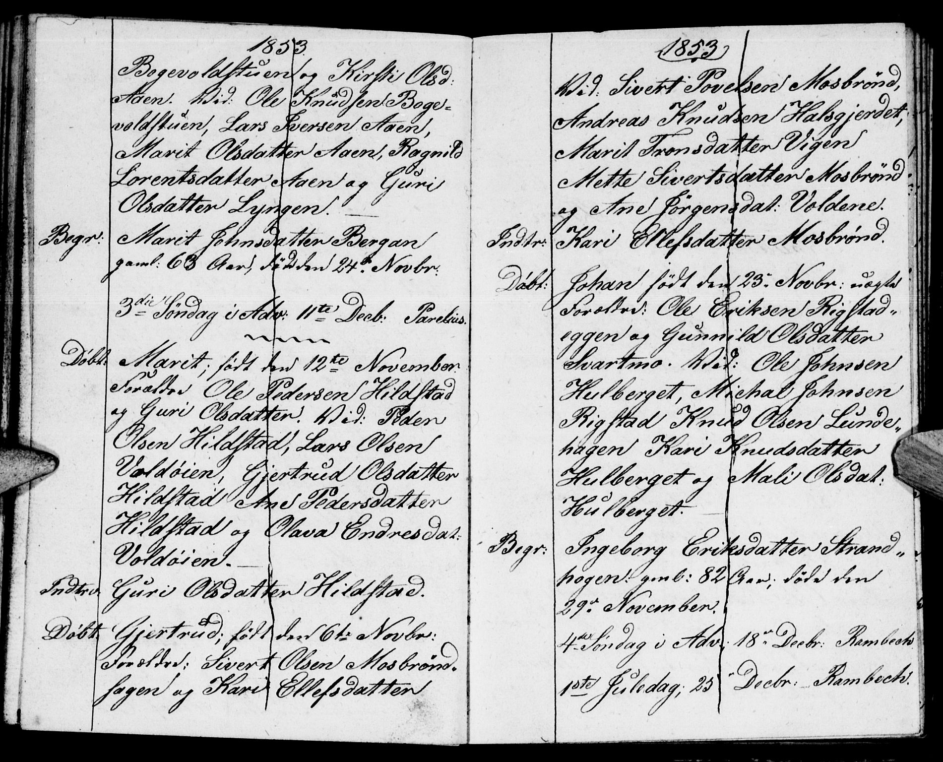 Meldal sokneprestkontor, AV/SAT-A-1123/1/I/I1/I1f/L0008: Parish register draft no. 672I1F, 1827-1866