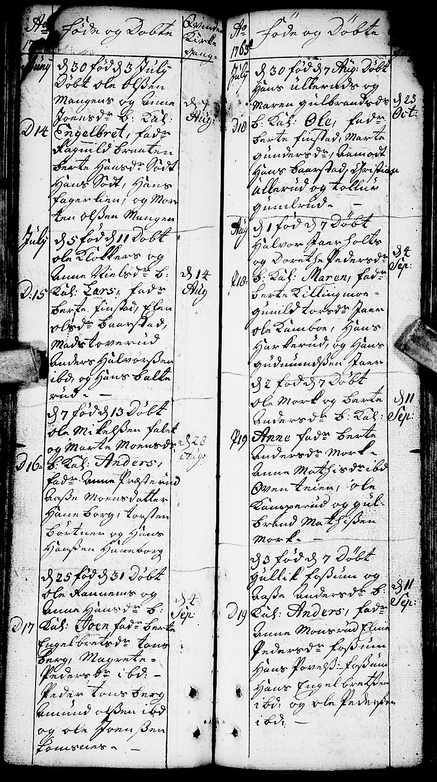 Aurskog prestekontor Kirkebøker, AV/SAO-A-10304a/F/Fa/L0002: Parish register (official) no. I 2, 1735-1766, p. 232