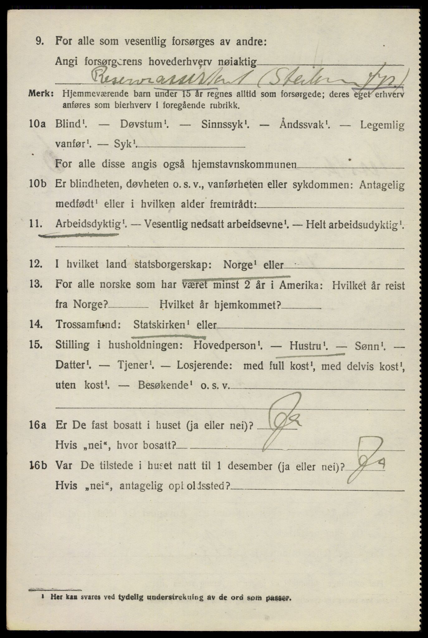 SAO, 1920 census for Nesodden, 1920, p. 5728