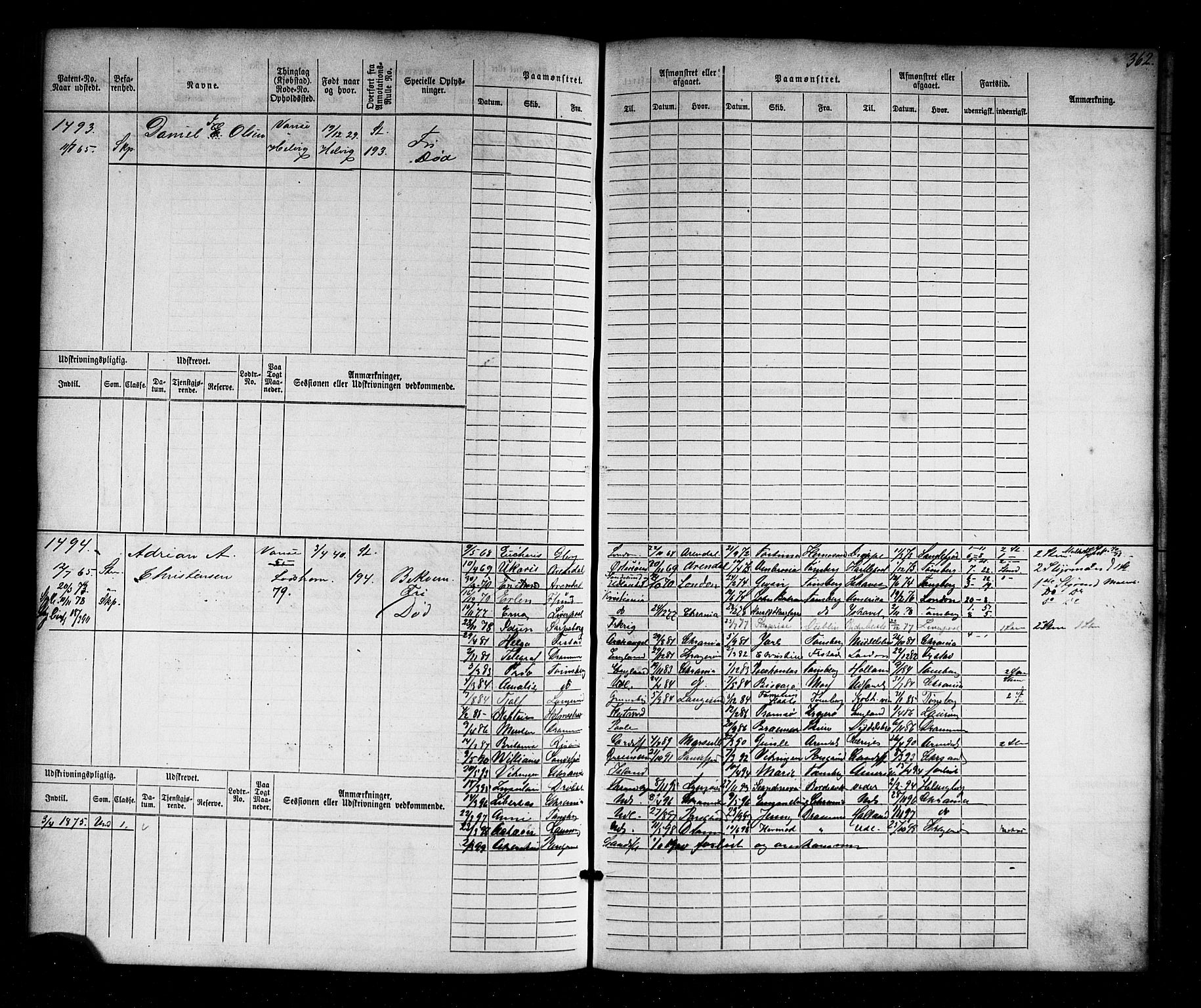 Farsund mønstringskrets, AV/SAK-2031-0017/F/Fb/L0016: Hovedrulle nr 771-1536, Z-8, 1868-1904, p. 378