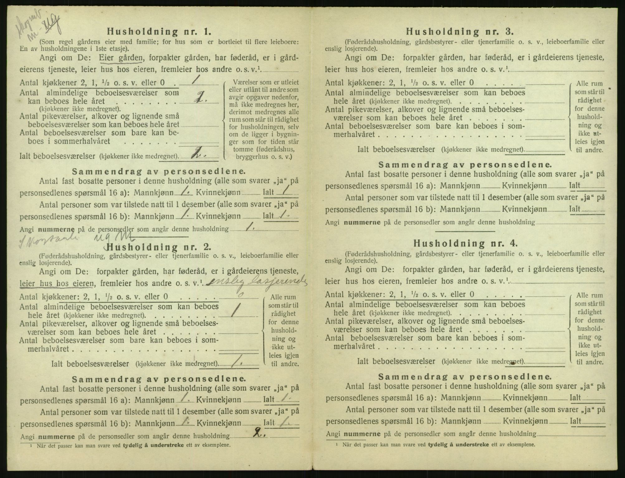 SAK, 1920 census for Gjøvdal, 1920, p. 145