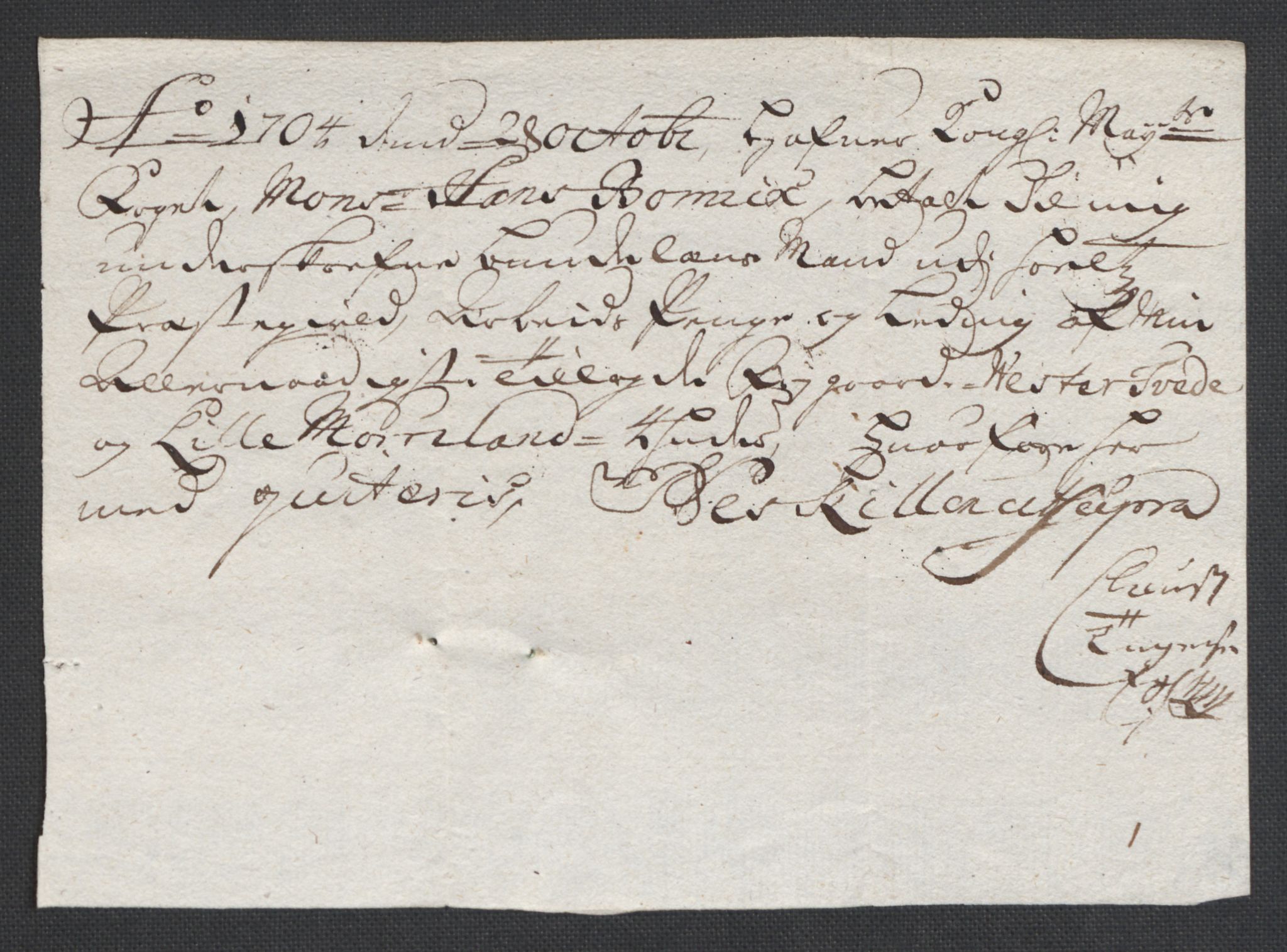 Rentekammeret inntil 1814, Reviderte regnskaper, Fogderegnskap, AV/RA-EA-4092/R39/L2317: Fogderegnskap Nedenes, 1704-1705, p. 83