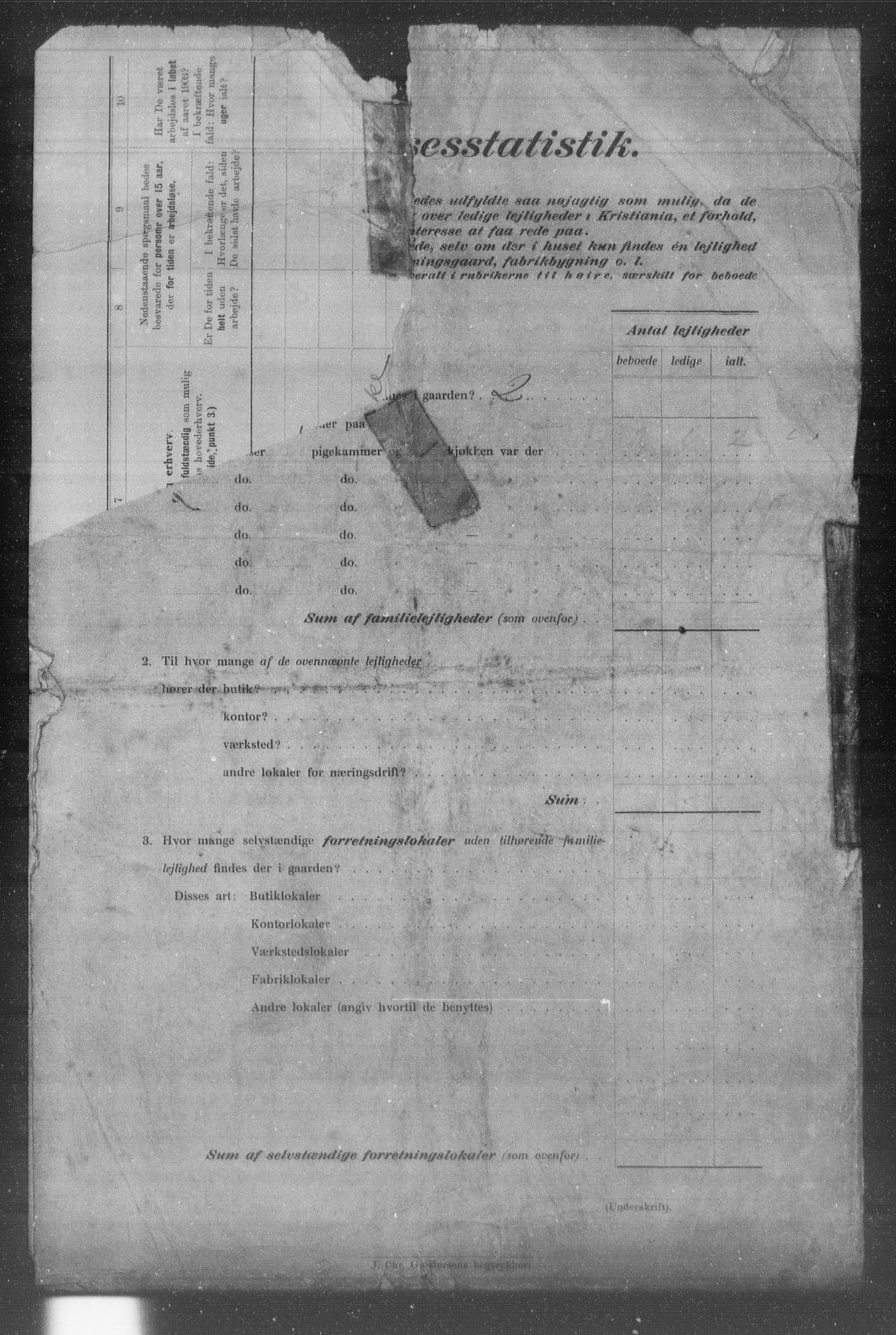 OBA, Municipal Census 1903 for Kristiania, 1903, p. 24686