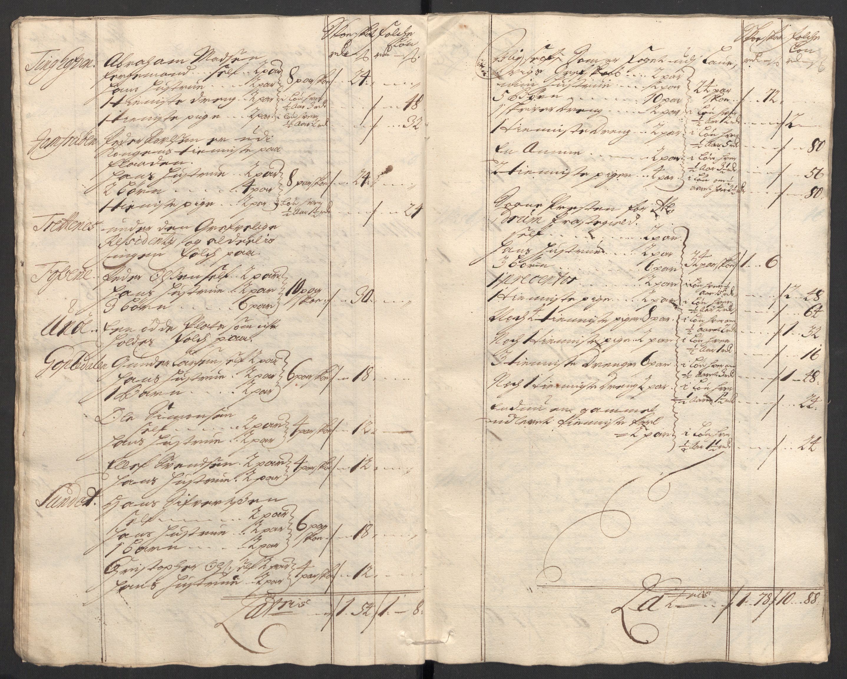 Rentekammeret inntil 1814, Reviderte regnskaper, Fogderegnskap, AV/RA-EA-4092/R33/L1983: Fogderegnskap Larvik grevskap, 1711, p. 379