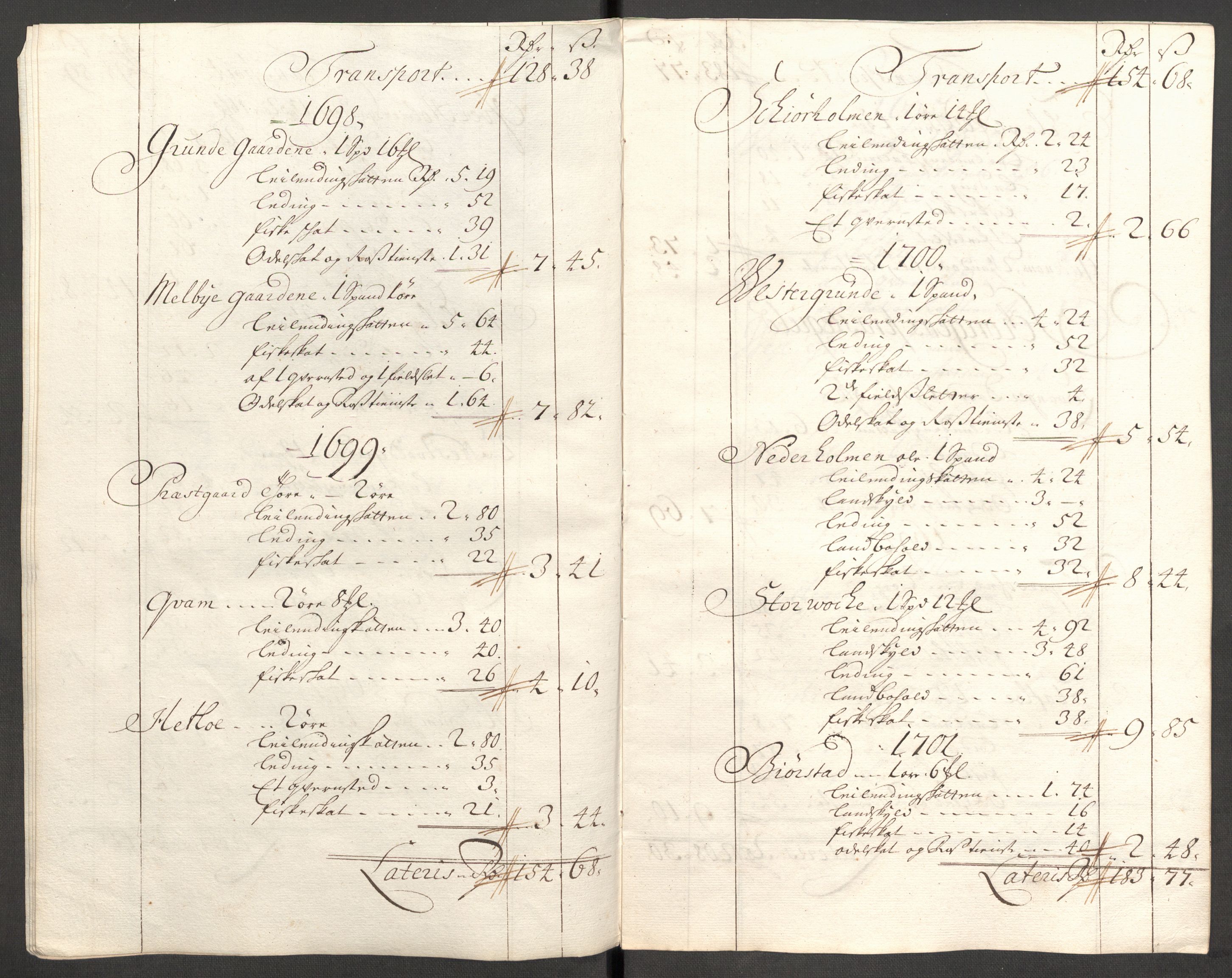 Rentekammeret inntil 1814, Reviderte regnskaper, Fogderegnskap, AV/RA-EA-4092/R62/L4193: Fogderegnskap Stjørdal og Verdal, 1701-1702, p. 420