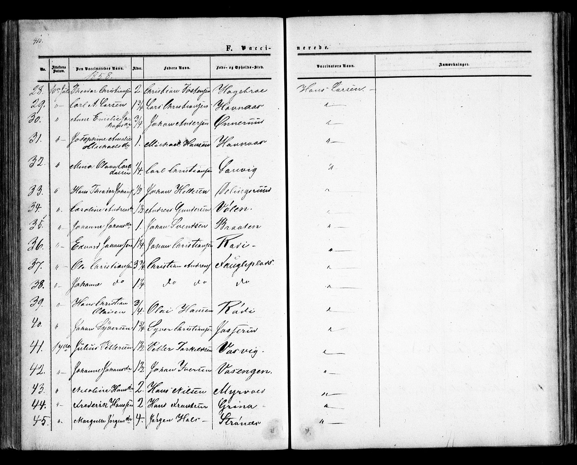 Trøgstad prestekontor Kirkebøker, AV/SAO-A-10925/F/Fa/L0008.b: Parish register (official) no. I 8B, 1855-1864, p. 410