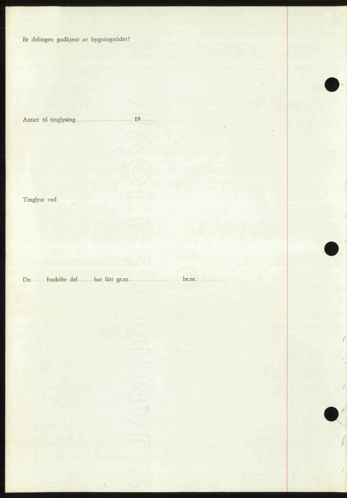 Toten tingrett, SAH/TING-006/H/Hb/Hbc/L0020: Mortgage book no. Hbc-20, 1948-1948, Diary no: : 3503/1948