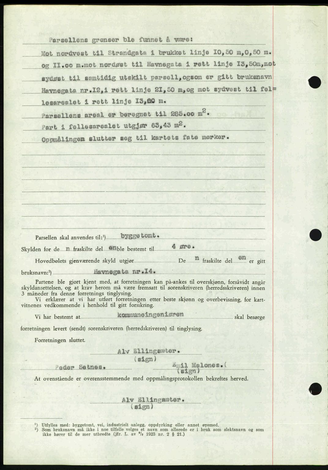 Romsdal sorenskriveri, AV/SAT-A-4149/1/2/2C: Mortgage book no. A27, 1948-1948, Diary no: : 2543/1948