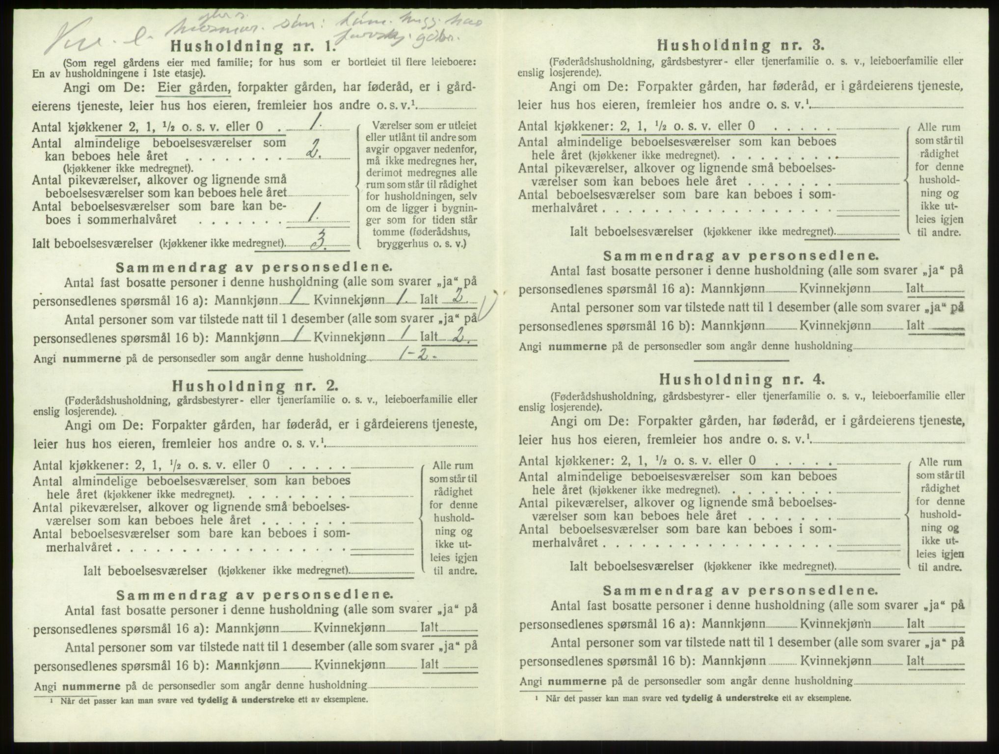 SAO, 1920 census for Skjeberg, 1920, p. 1347