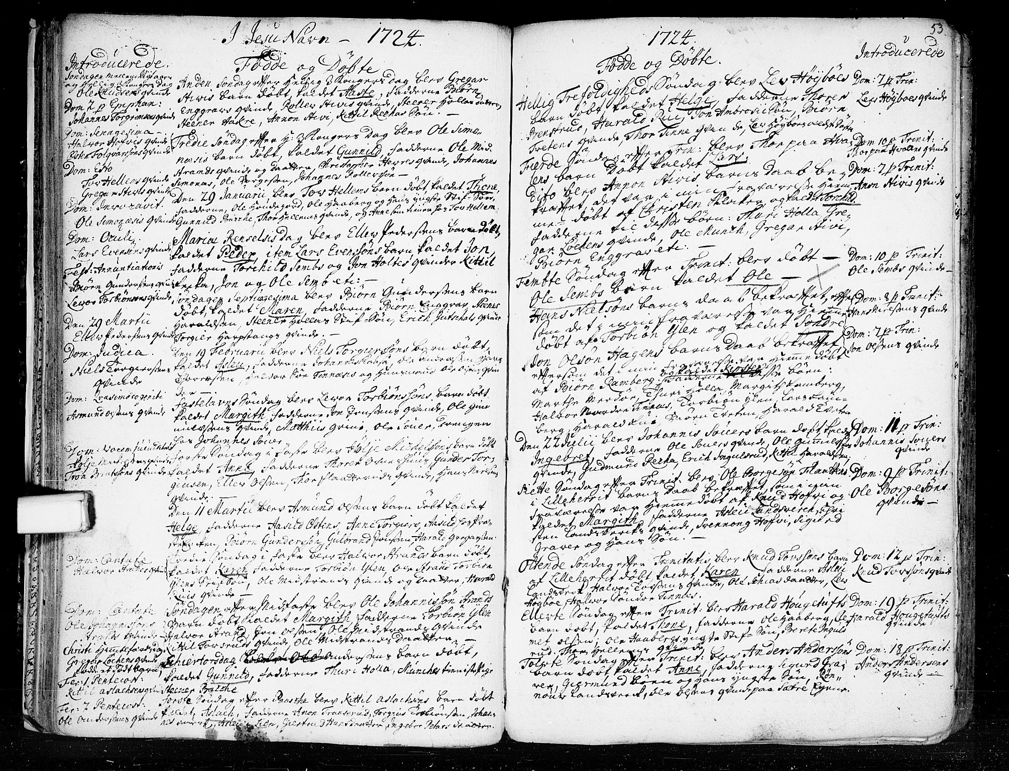 Heddal kirkebøker, AV/SAKO-A-268/F/Fa/L0003: Parish register (official) no. I 3, 1723-1783, p. 53