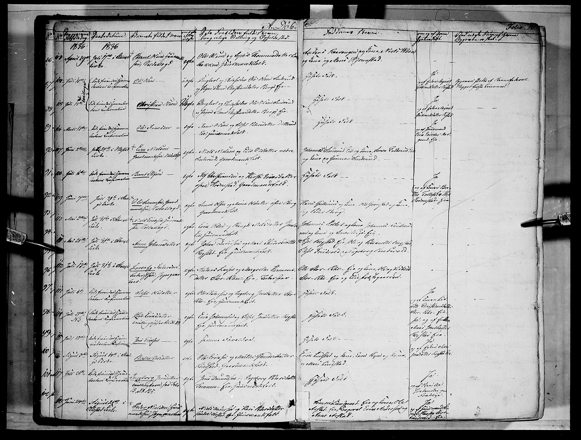 Stange prestekontor, AV/SAH-PREST-002/K/L0010: Parish register (official) no. 10, 1835-1845, p. 12