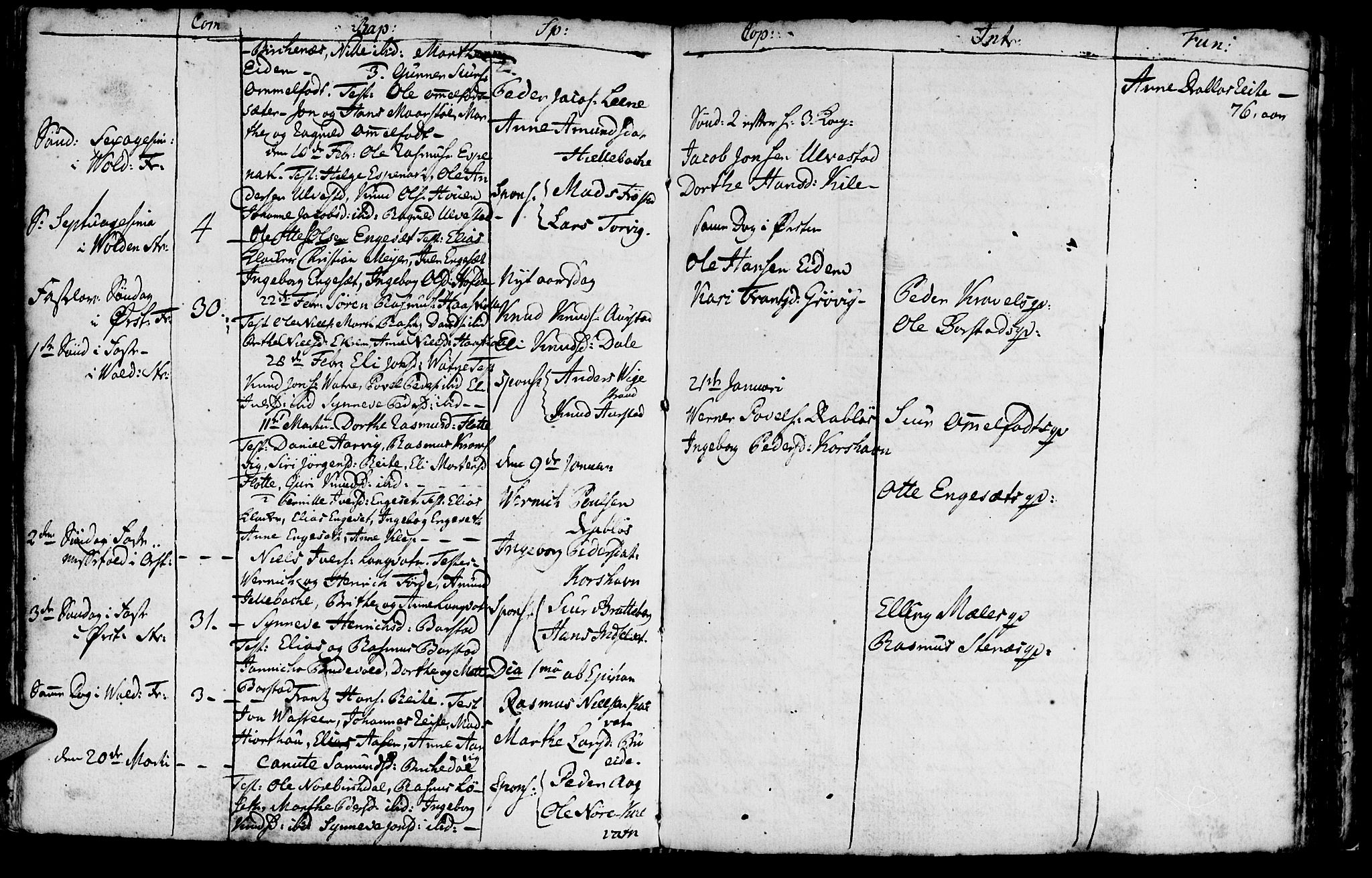 Ministerialprotokoller, klokkerbøker og fødselsregistre - Møre og Romsdal, AV/SAT-A-1454/511/L0136: Parish register (official) no. 511A03, 1760-1786