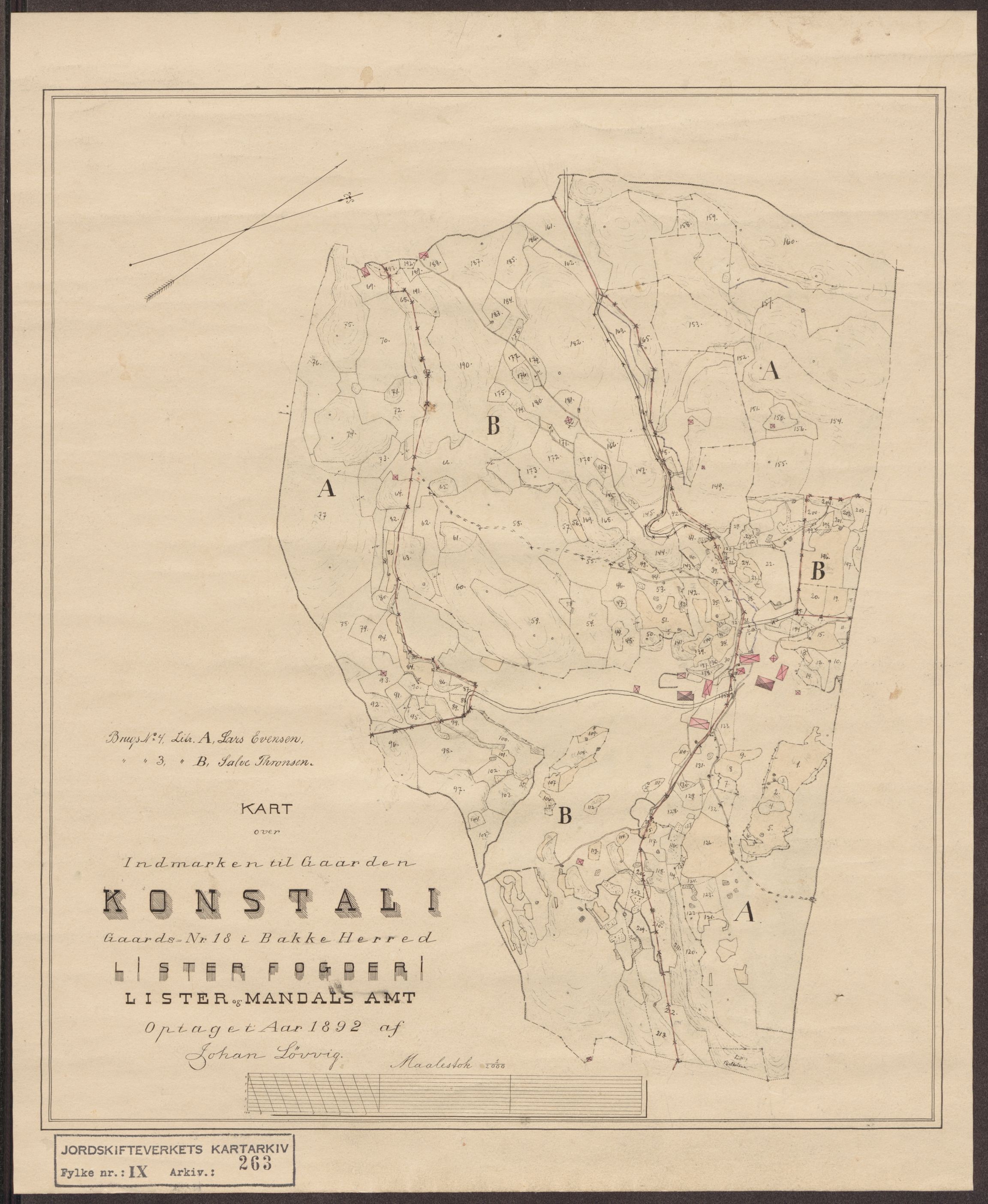 Jordskifteverkets kartarkiv, RA/S-3929/T, 1859-1988, p. 310