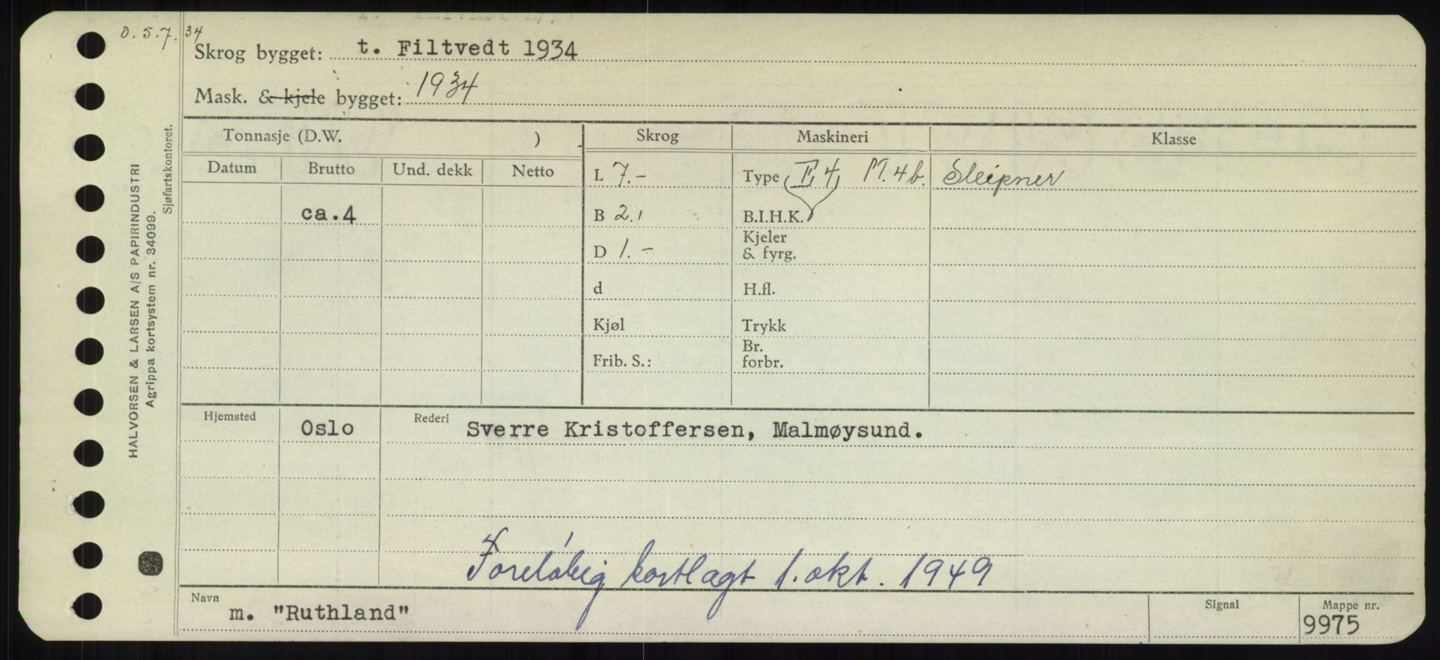 Sjøfartsdirektoratet med forløpere, Skipsmålingen, RA/S-1627/H/Hd/L0031: Fartøy, Rju-Sam, p. 357