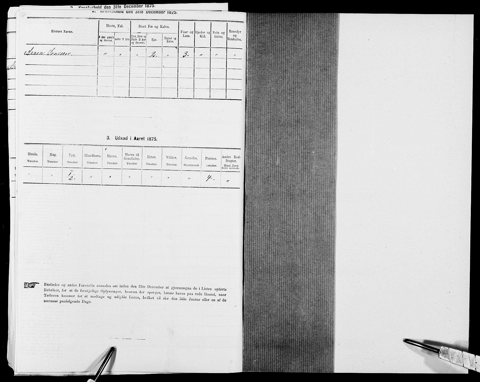 SAK, 1875 census for 0911P Gjerstad, 1875, p. 817