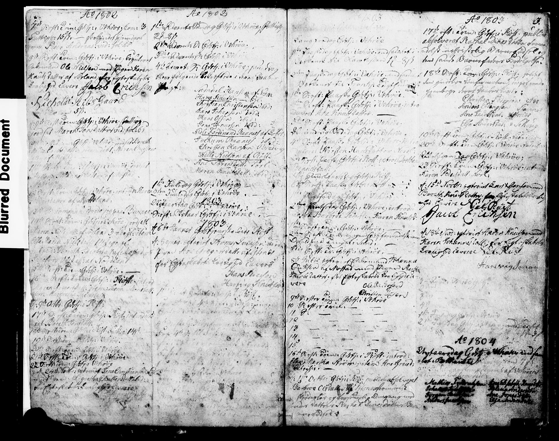 Ministerialprotokoller, klokkerbøker og fødselsregistre - Nordland, SAT/A-1459/807/L0119: Parish register (official) no. 807A02, 1800-1821, p. 3